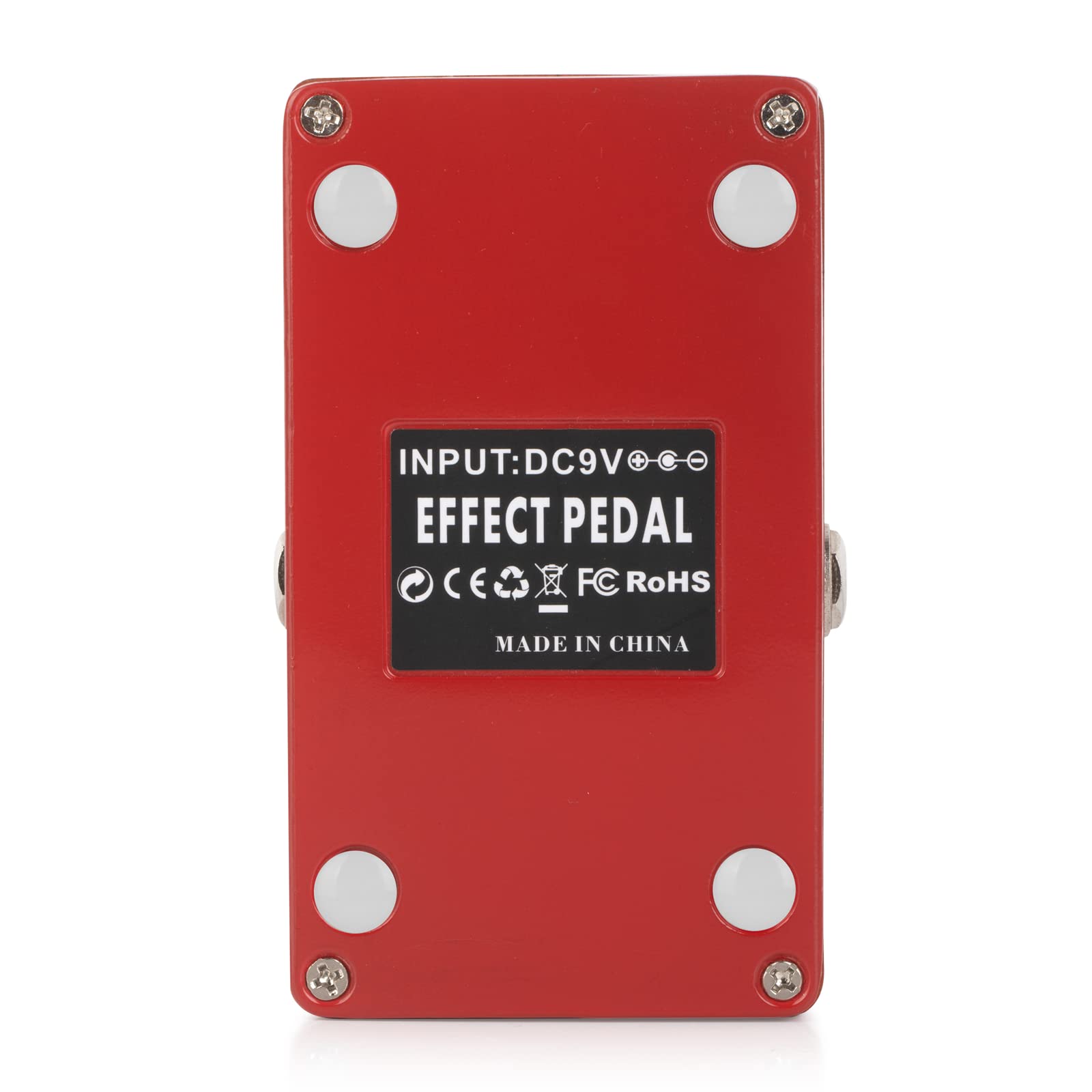 Caline CP-504 Fuzz Guitar Effect Pedal True Bypass Aluminum Alloy Casing M-FUZZ Pedal Red