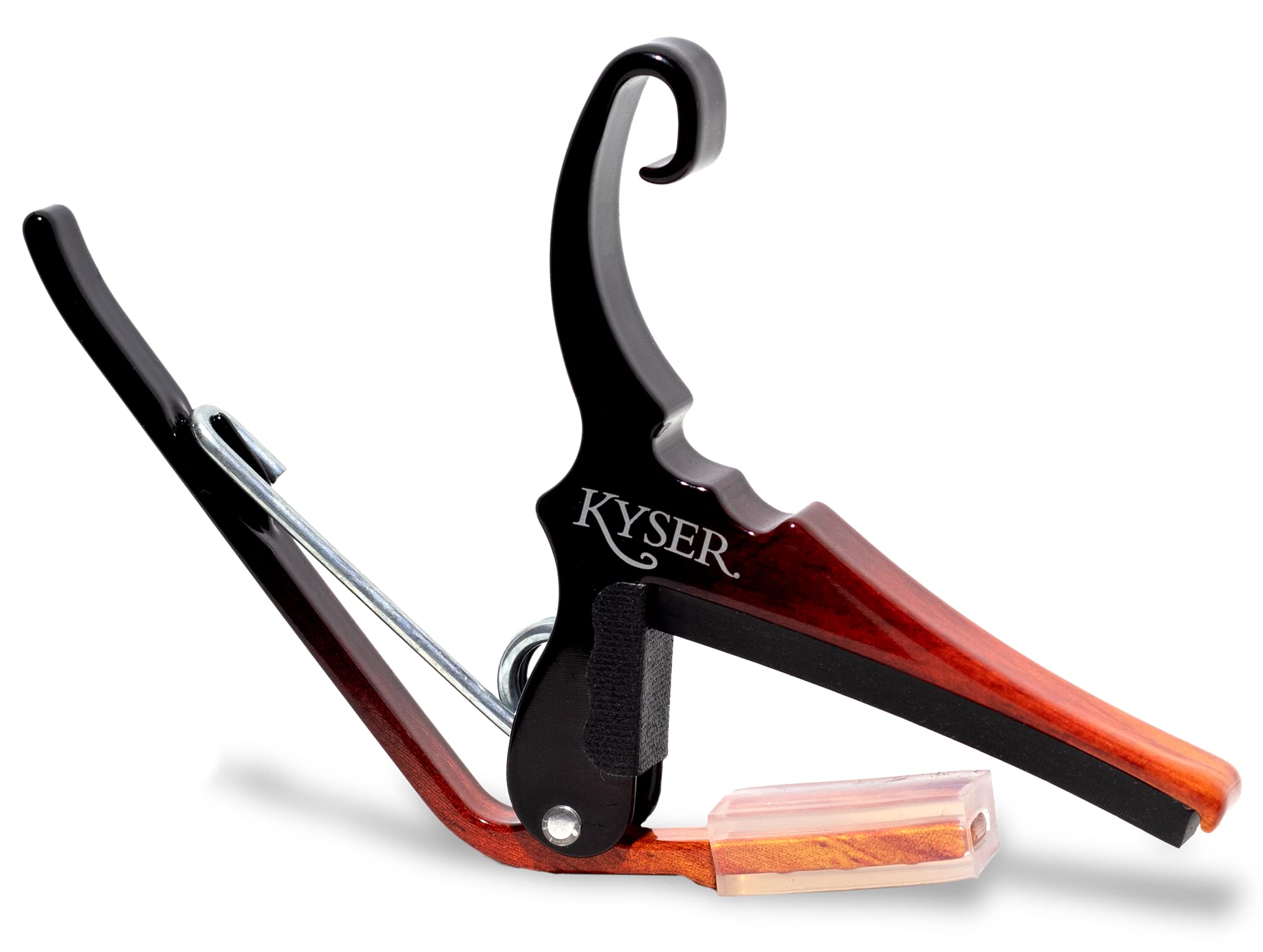 Kyser Quick-Change Guitar Capo For 6-String Acoustic Guitars, Sunburst, Kg6Snba
