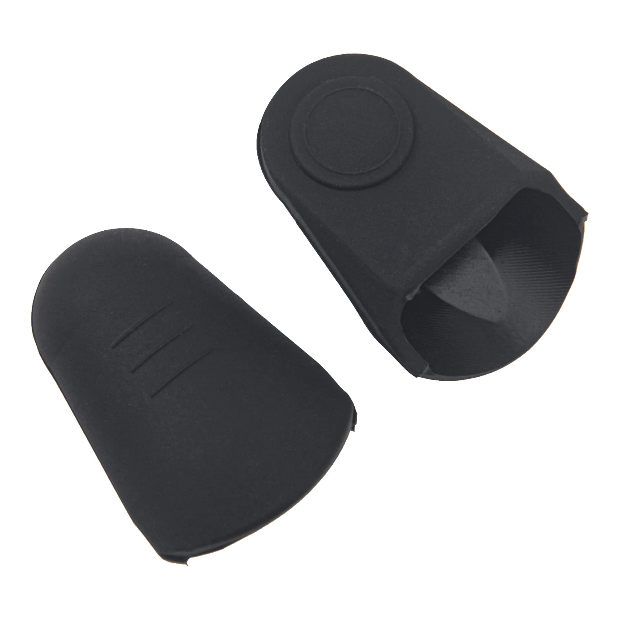 2Pcs Yootones Rubber Mouthpiece Cap Durable Mouthpiece Protector Compatible with Saxophone Mouthpiece Cap Clarinet Mouthpiece Pr