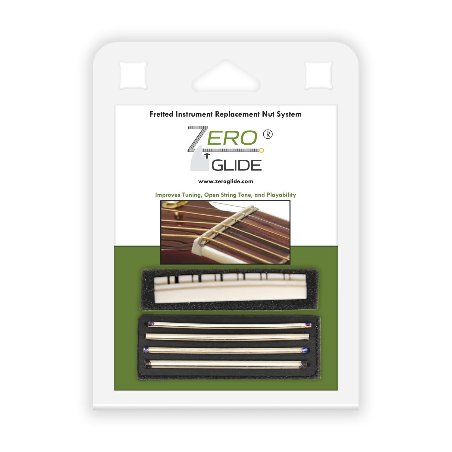 Zero Glide Zs-20 Acoustic Guitar Nut For 12-String Acoustic Guitar