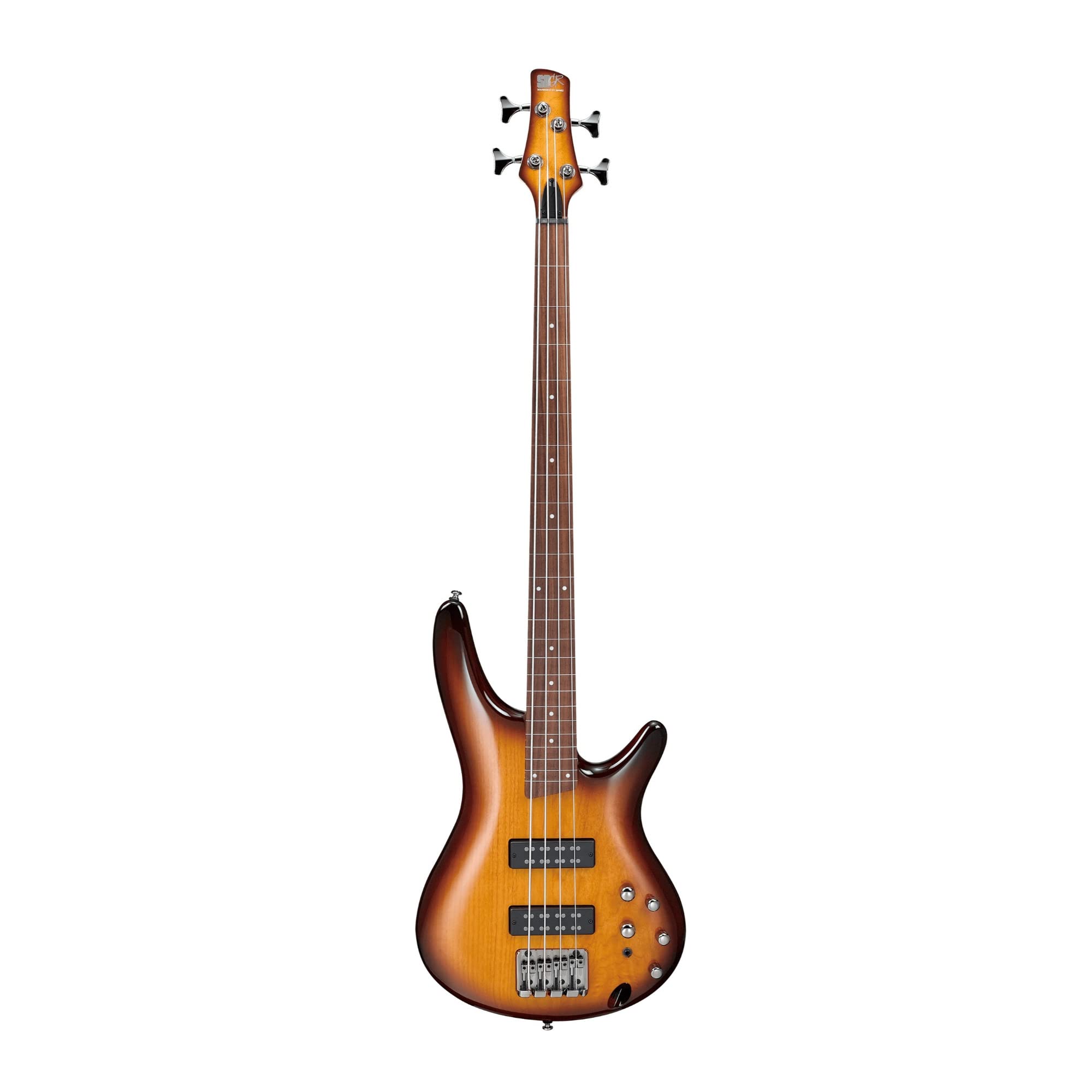 Ibanez Sr370Ef 4-String Fretless Electric Bass Brown Burst
