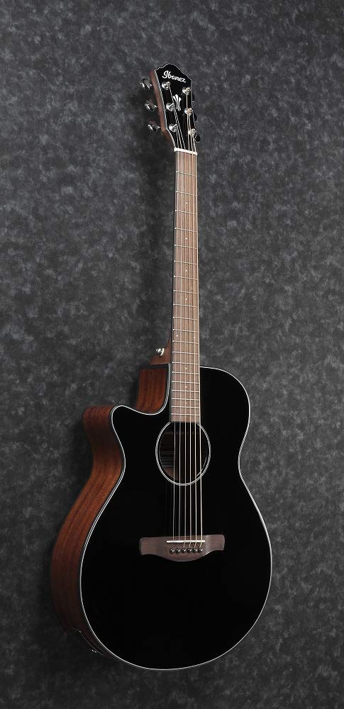 Ibanez AEG50L Left-Handed Acoustic-Electric Guitar - Black High Gloss