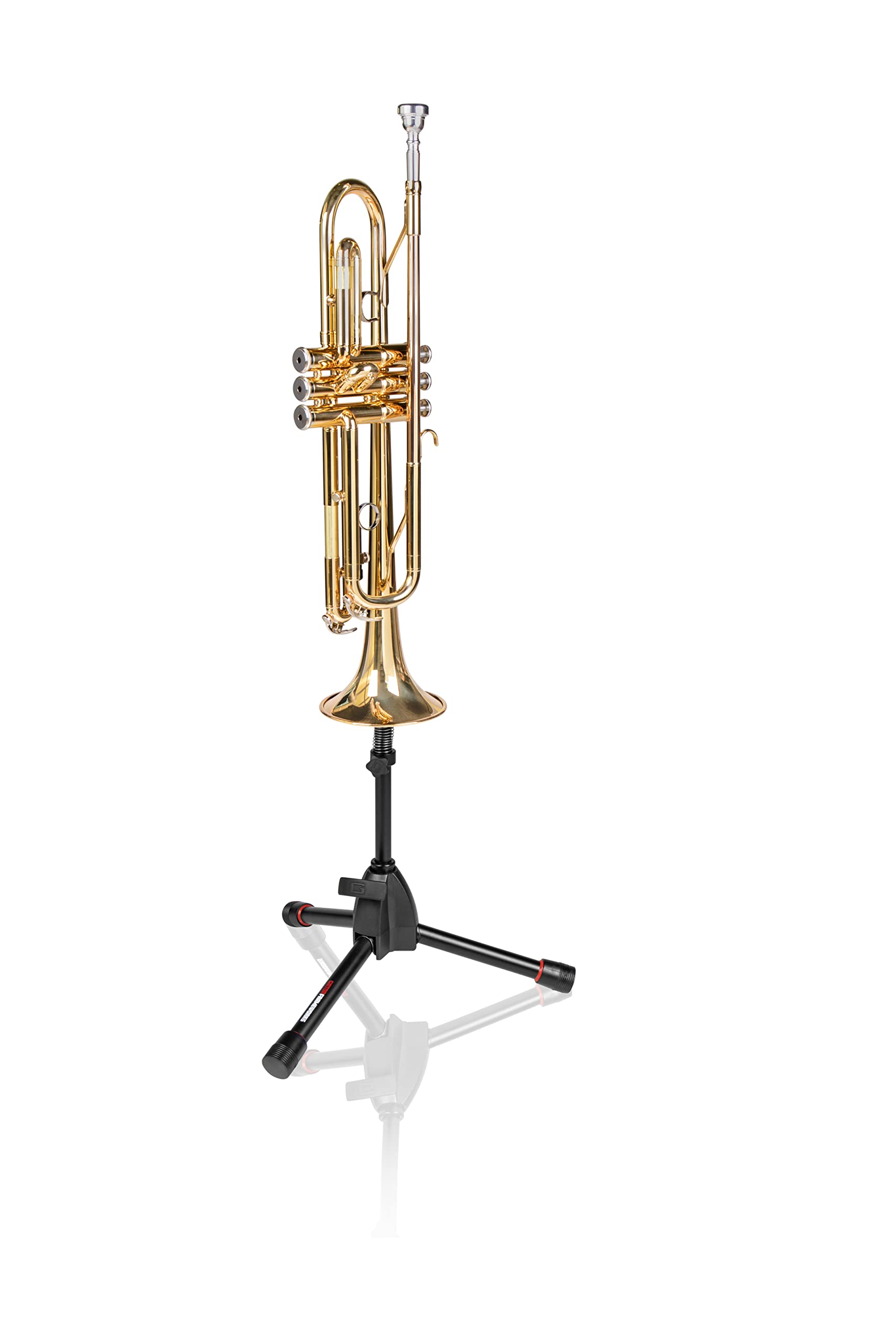 Gator Frameworks Tripod Style Stand for Standard-Sized Trumpets; (GFW-BNO-TRUMPET)
