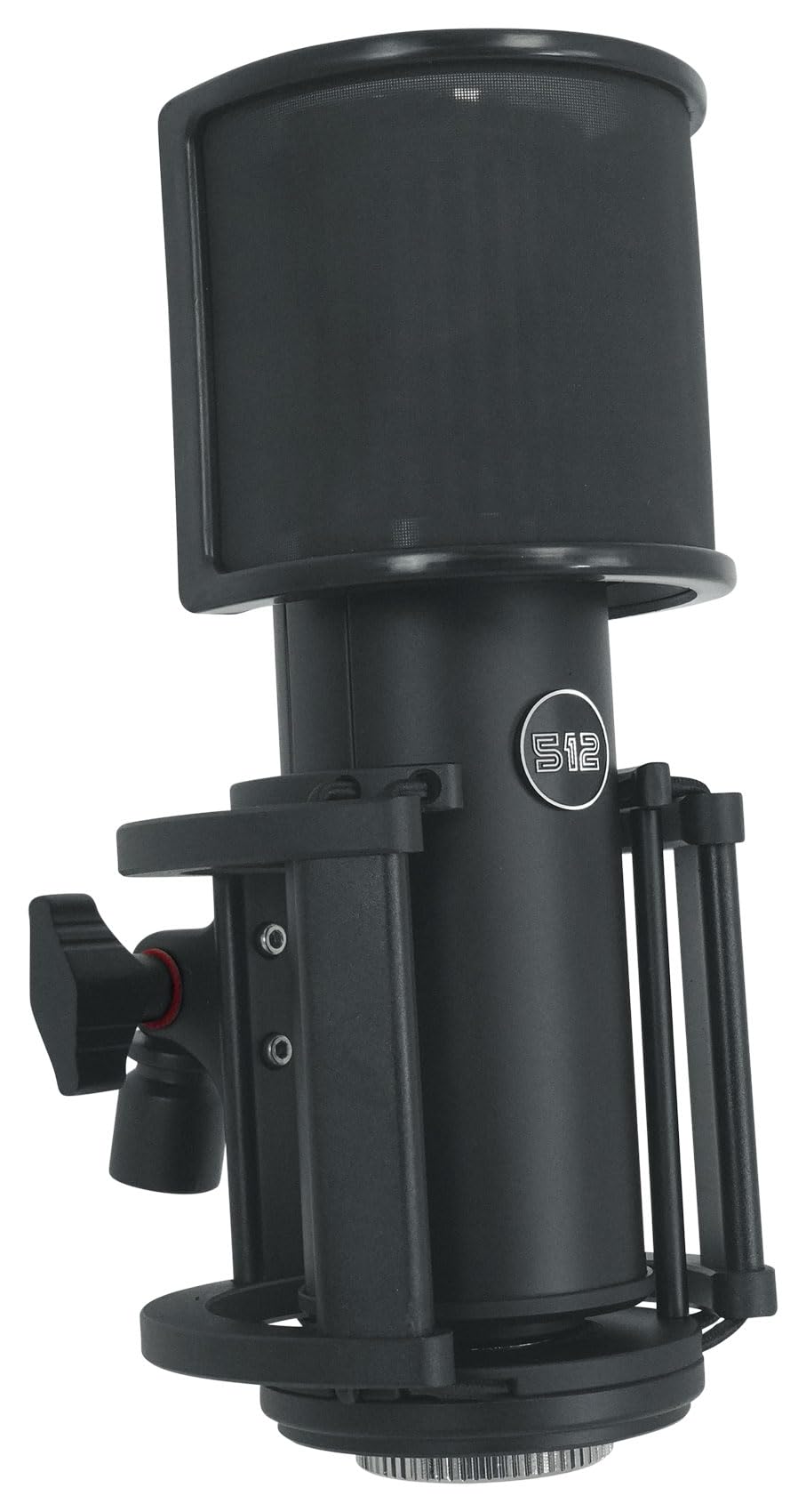 512 Audio By Warm Audio Skylight Large Diaphragm Studio Condenser Xlr Microphone + Shock Mount + Bag For Recording And Podcastin