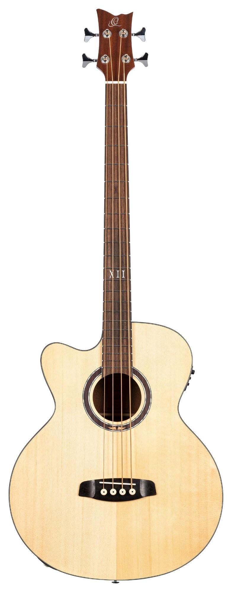 Deep Series Left-Handed Medium Scale Solid Top Acoustic-Electric Bass