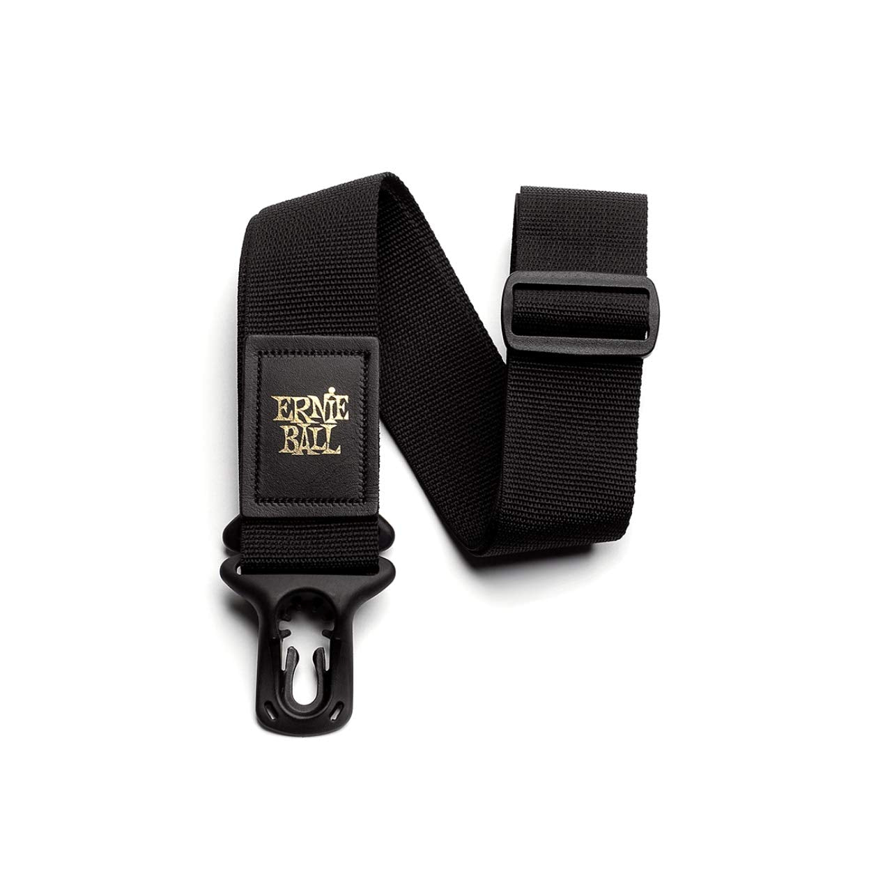 Ernie Ball Polylock Guitar Strap, Black (P04056)