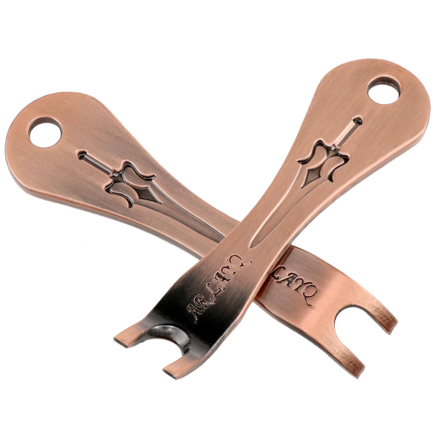 Yocimango-Red Bronze Acoustic Guitar Bridge Pins Puller Peg Removers, Acoustic Guitar Bridge Pins Pullers - Strings Change, Inst