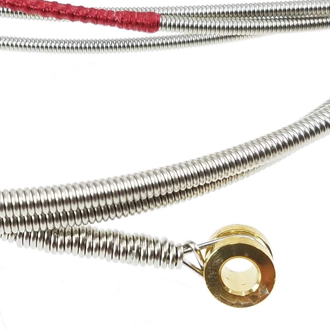 GHS Strings GHS Round Core Bass Boomers, 5-String Set, Medium Light Gauge, 45-126 (37.25'' Winding) (RC-5ML-DYB), Silver