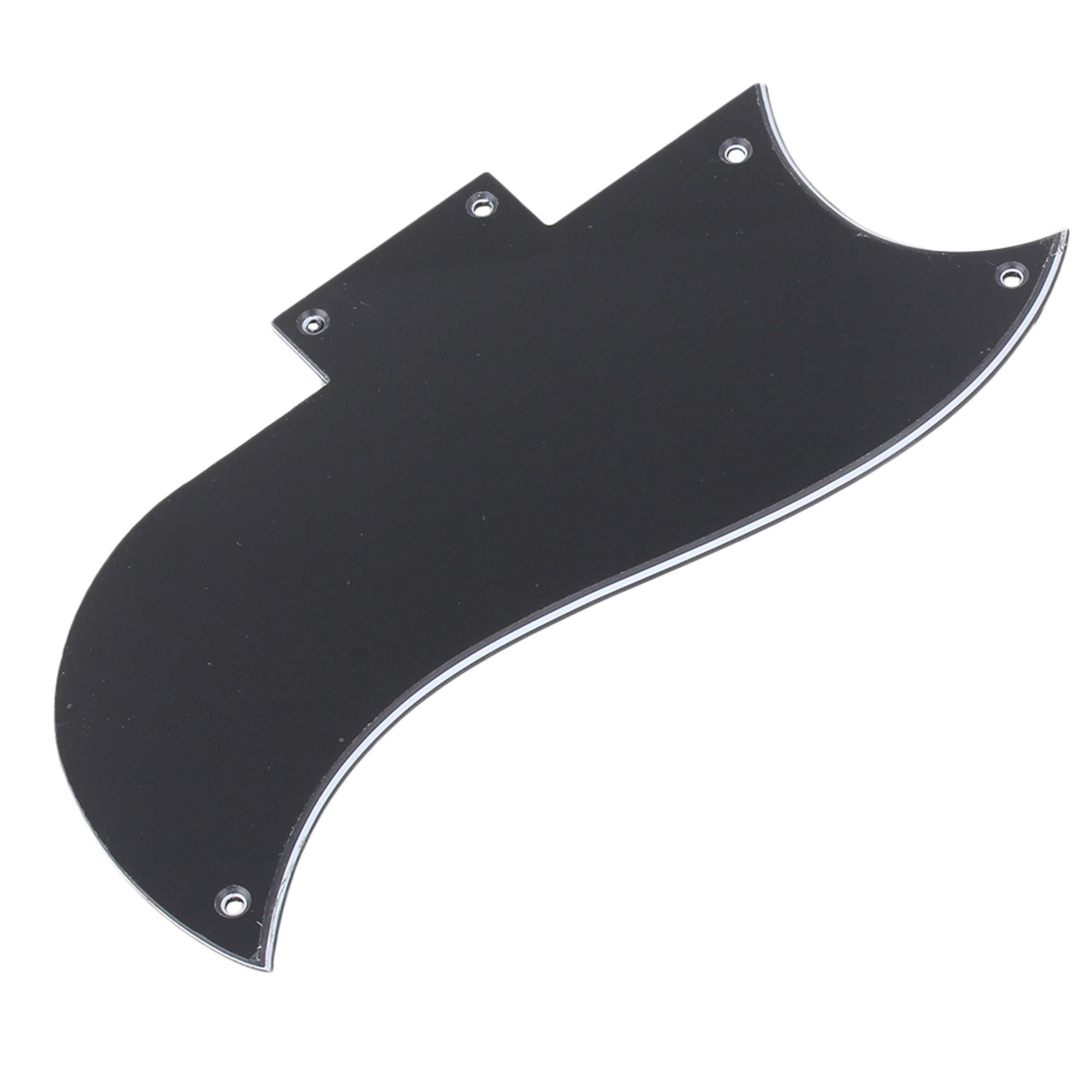 Pickguard for SG 3-ply Black 2-Humbucking 5 Holes Guitar Pickguard