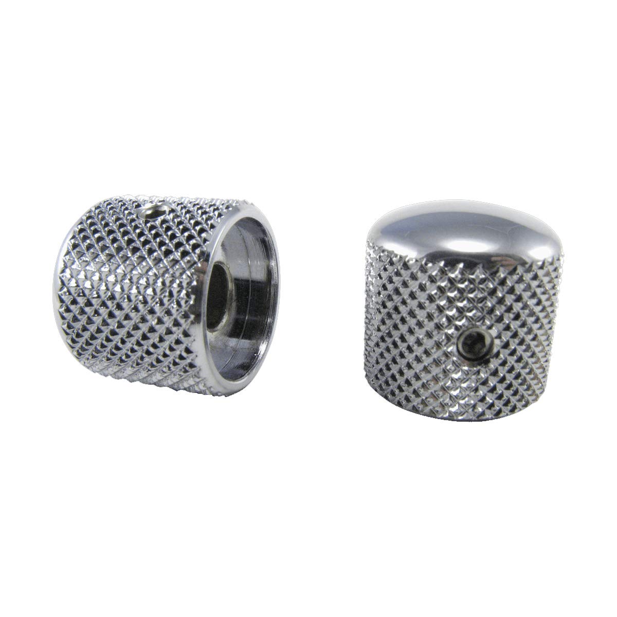Ernie Ball Tele-Style Knobs 2-pack, Chrome (P06354)