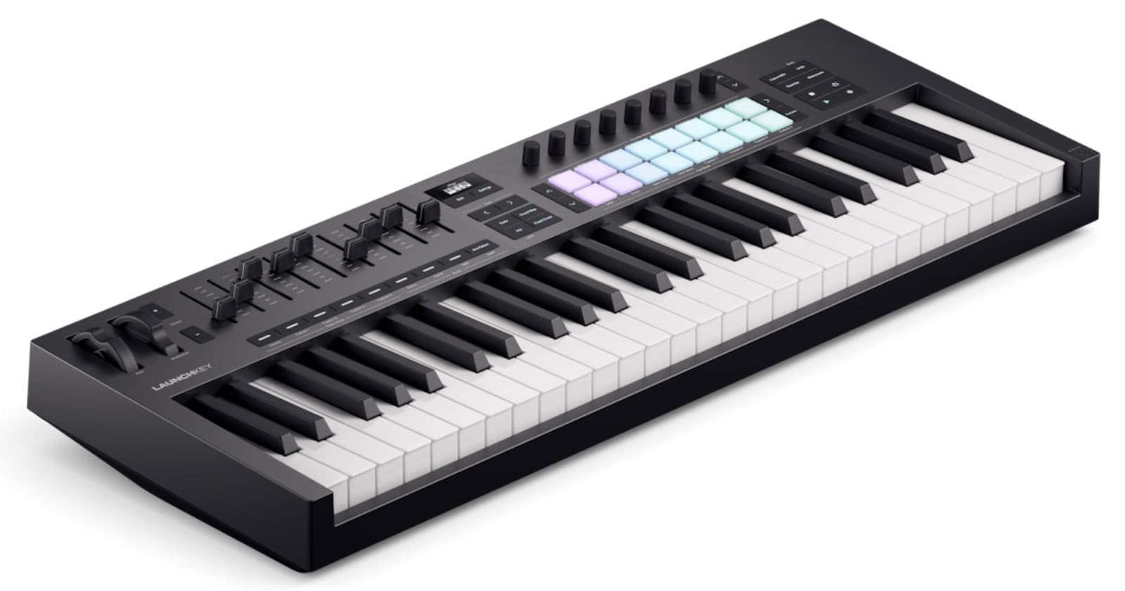 Novation Launchkey 49 [MK3] MIDI Keyboard Controller - Seamless Ableton Live Integration. Chord Mode, Scale Mode, and Arpeggiato