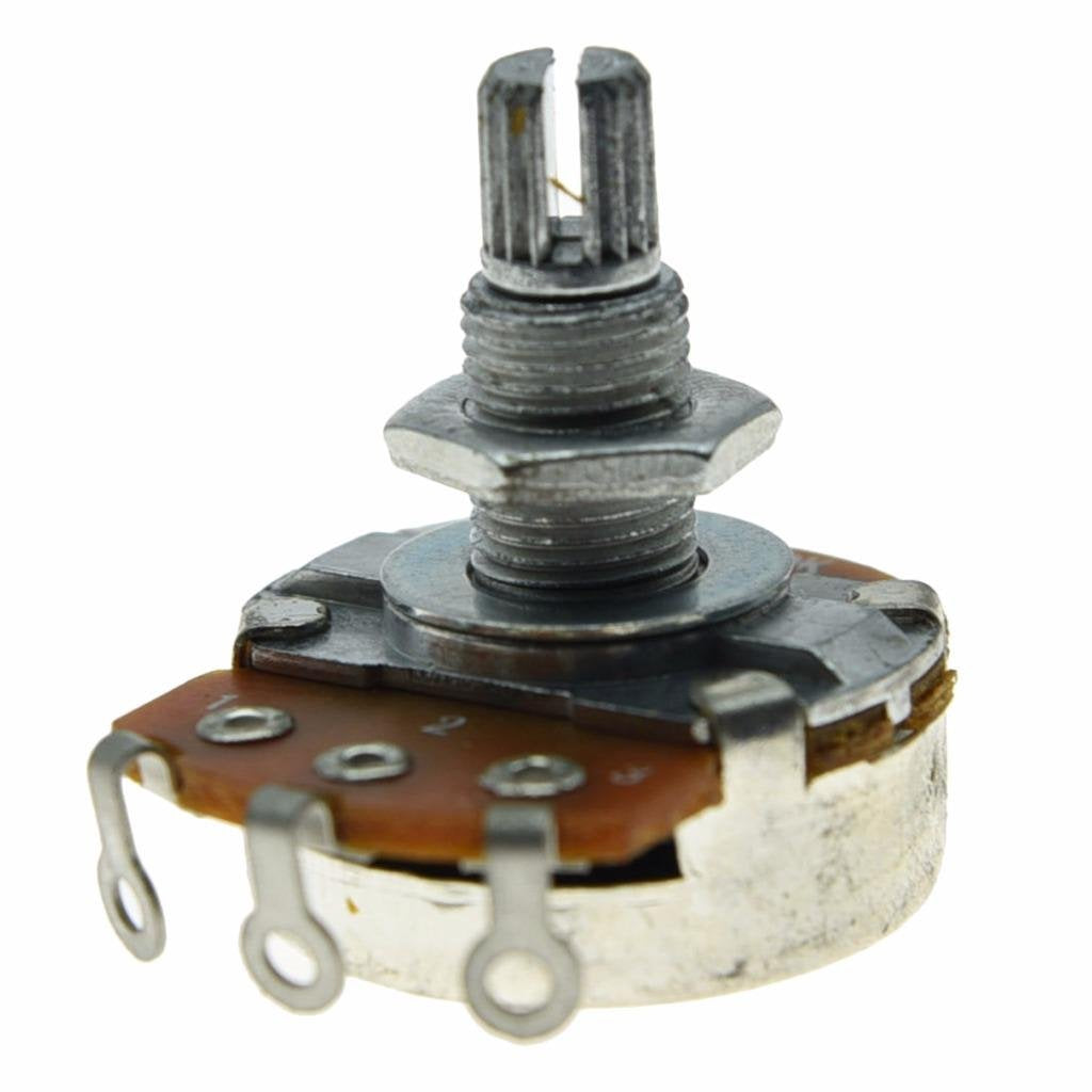 Dopro 5pcs Audio Guitar Pots Tone 250K Electric Guitar Large Pots 24mm Base with Long Split Shaft Guitar Potentiometer A250K