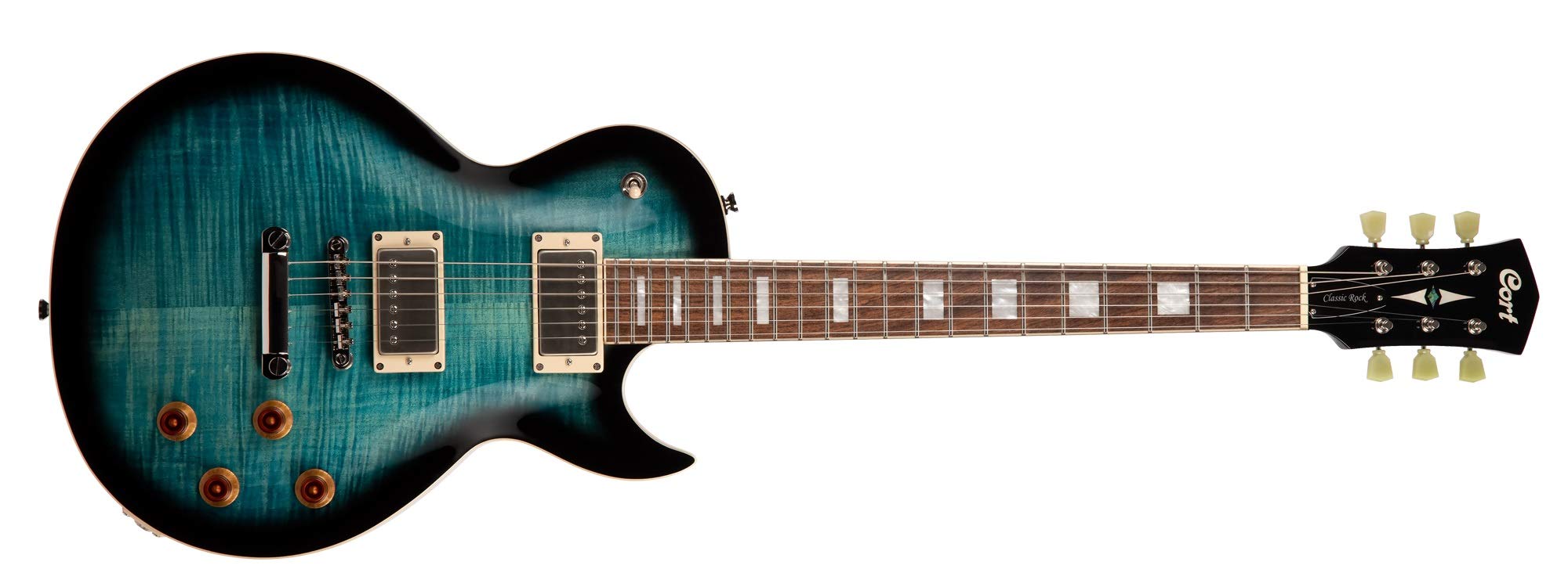 Cort Maple Electric Guitar Cr250 Dark Blue Burst