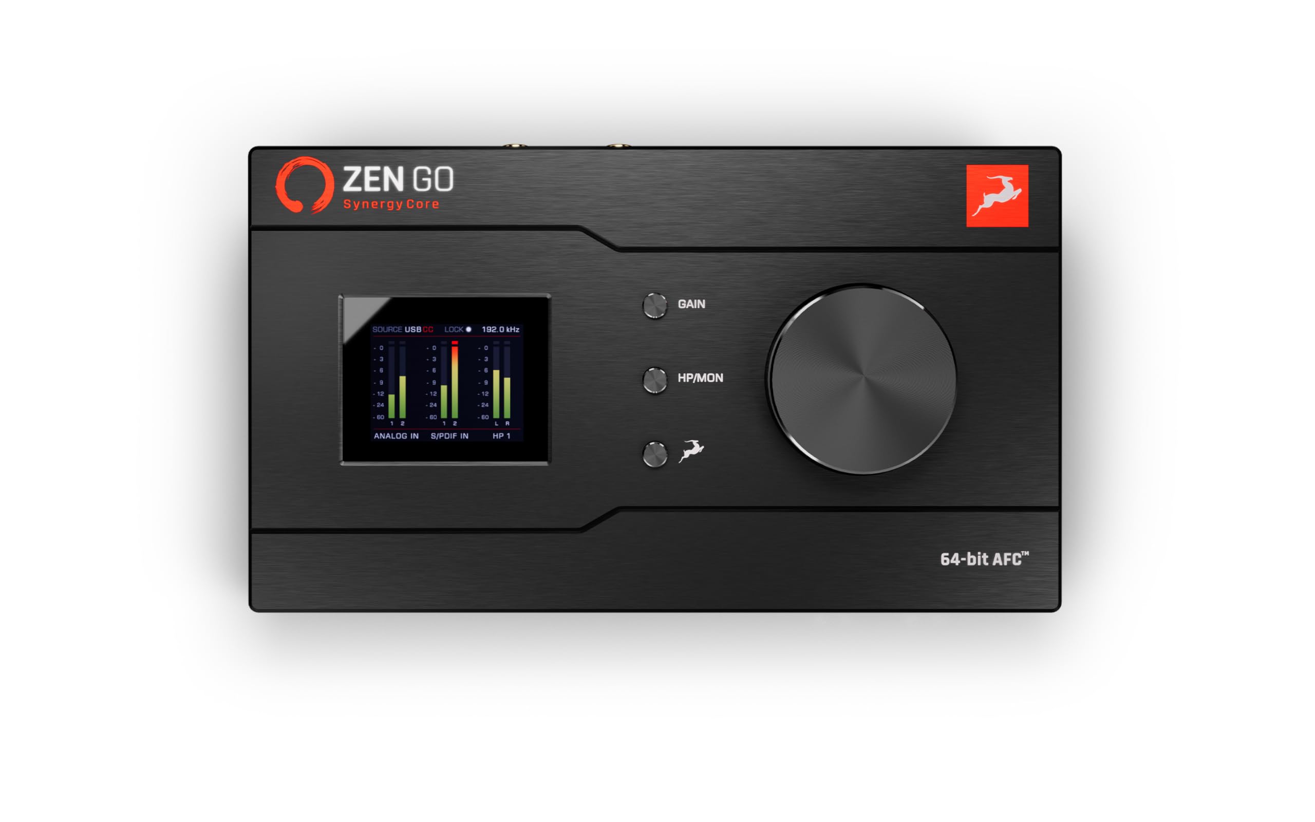 Zen Go Synergy Core, Audio Interface, 4X8 Bus-Powered Thunderbolt 3 Interface For Recording, With Onboard Real-Time Audio Record