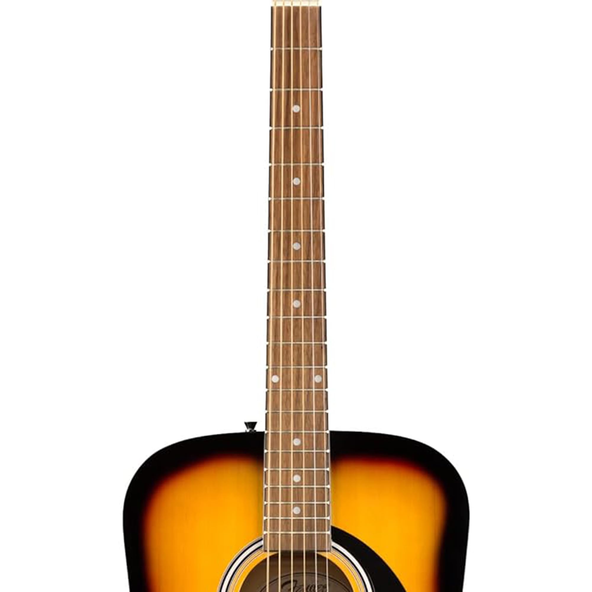 Fender FA-125 Acoustic Guitar - Sunburst Bundle with Gig Bag, Tuner, Strings, Strap, Picks, and Austin Bazaar Instructional DVD