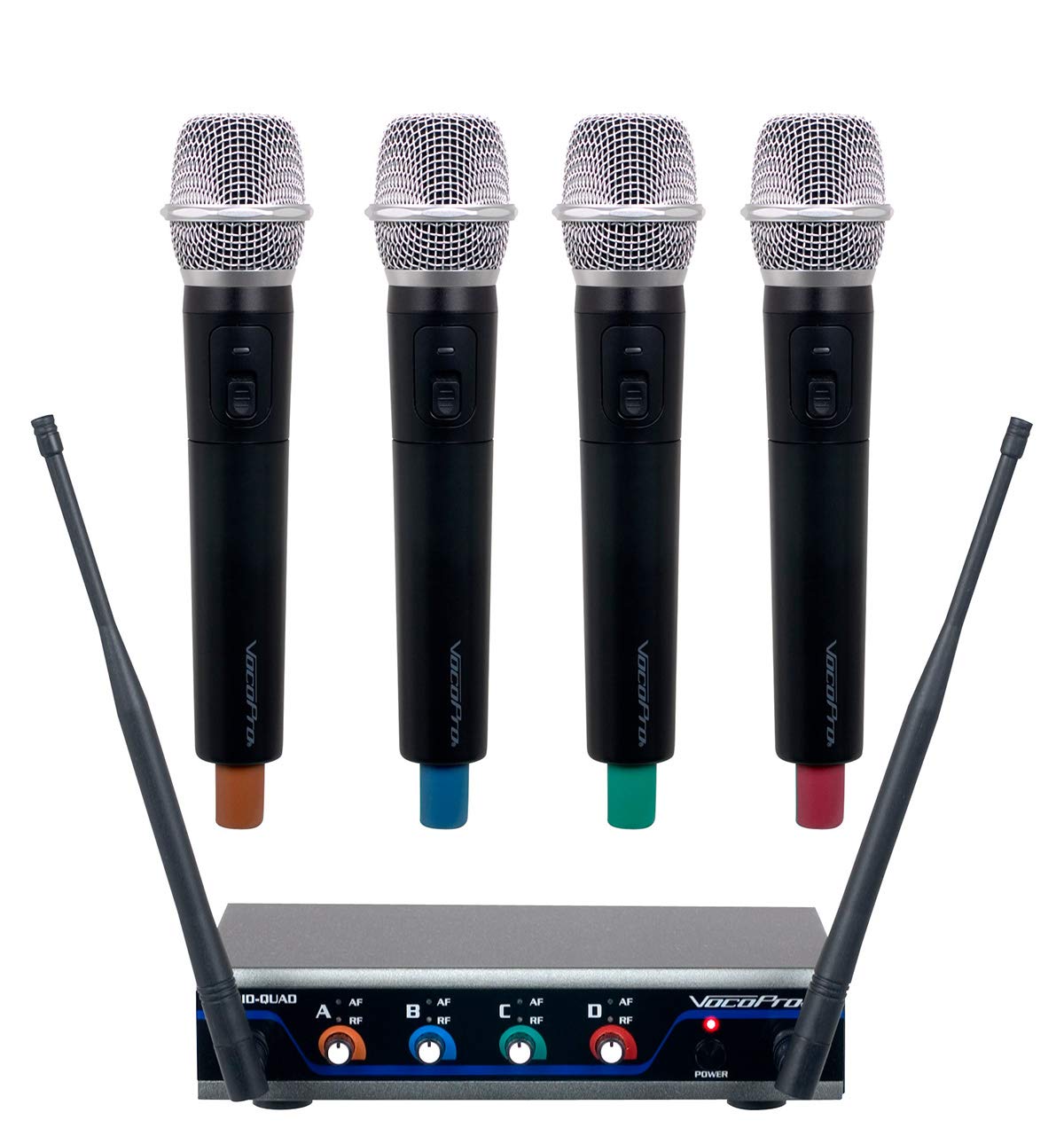 Vocopro, 4 A-B Box, Xlr, Black, Digital-Quad-H4 (Digitalquadh4)