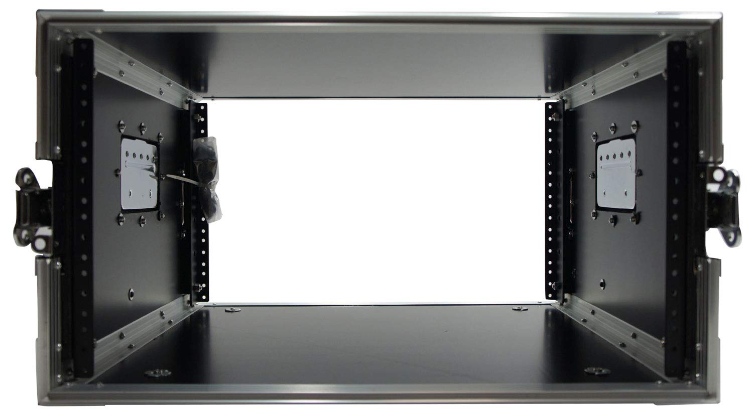 Harmony Cases HC6UAD DJ Flight Amp 6U Rack Space Road Travel Amplifier Case