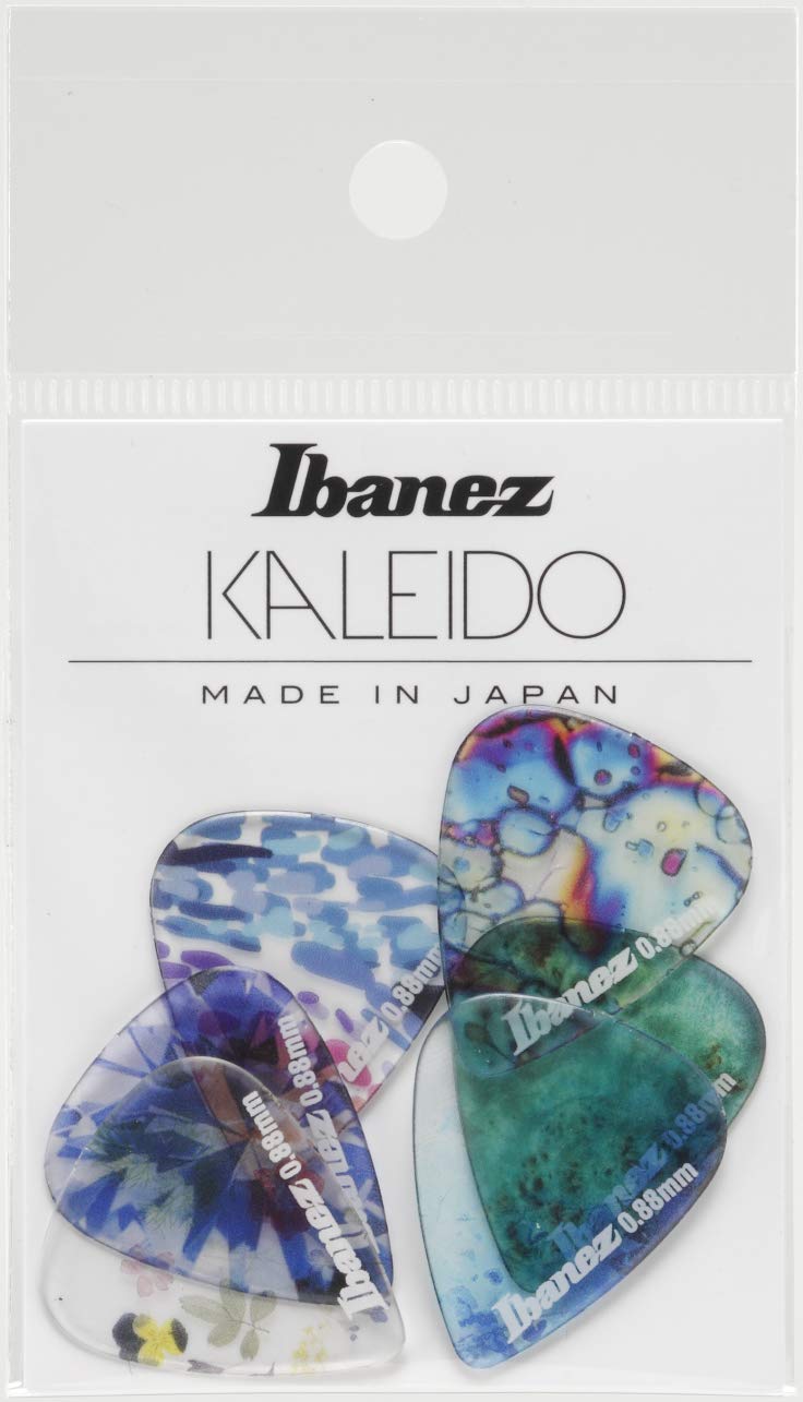 Ibanez Kaleido Series Picks 6 Pack 0.88Mm