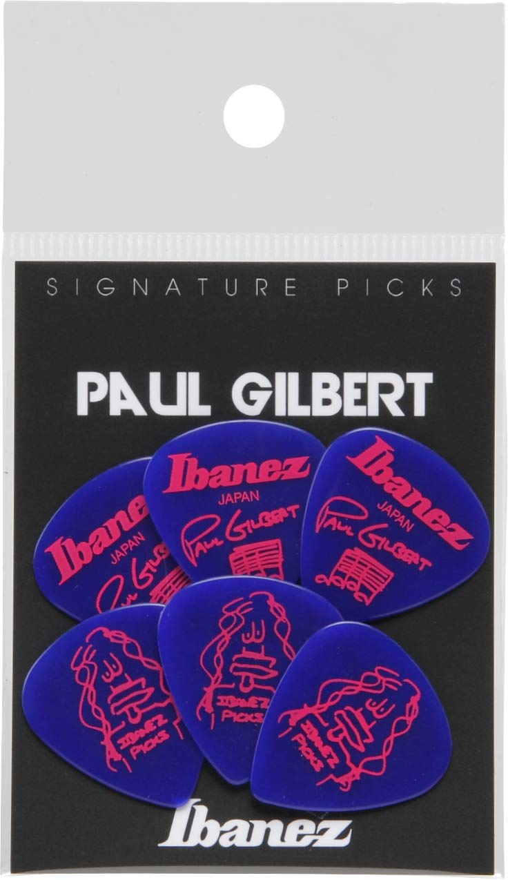 Ibanez B1000PG Paul Gilbert Signature Picks 6 Pack (B1000PGJB)