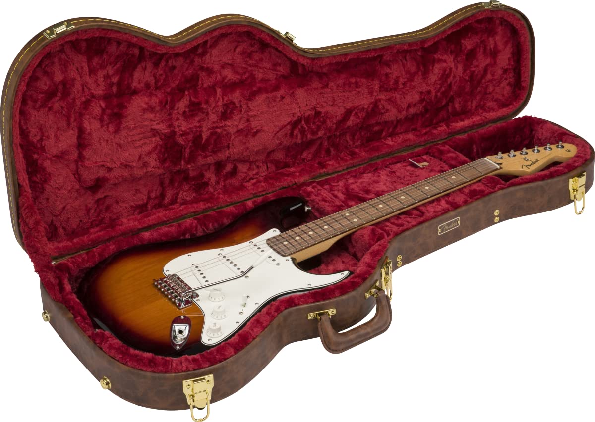 Fender Classic Series Poodle Case, Stratocaster/Telecaster, Brown