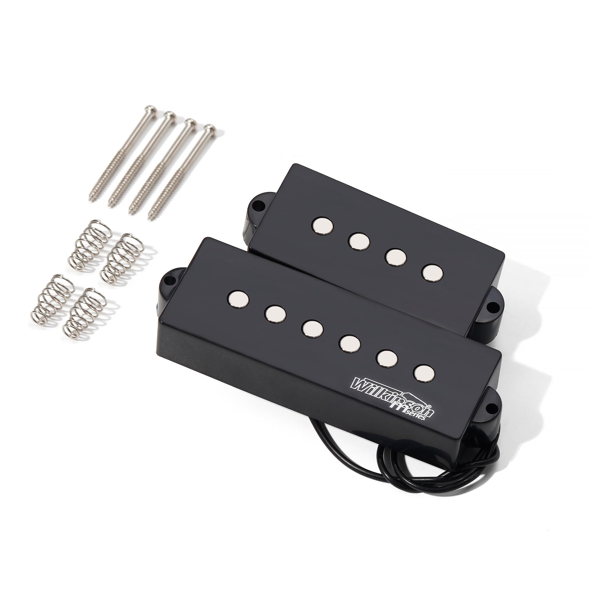 Wilkinson M Series Wopb5 Variable Gauss Ceramic Bass Pickups Humbucker Pickups Set For Pb Style 5 Strings Electric Bass Guitar,