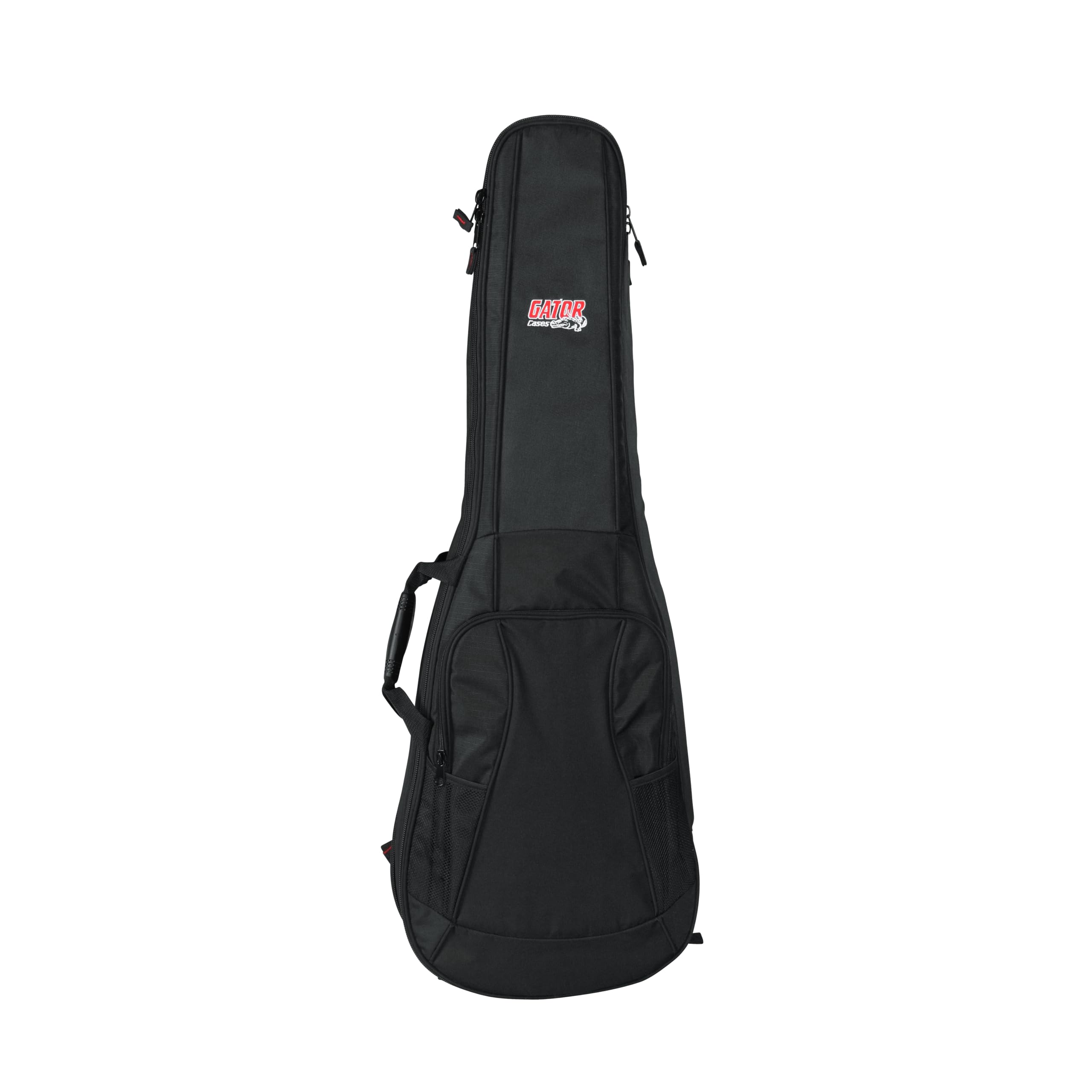 Gator Cases 4G Series Gig Bag For Two Electric Guitars With Adjustable Backpack Straps, Fits Two Stratocaster and Telecaster Sty