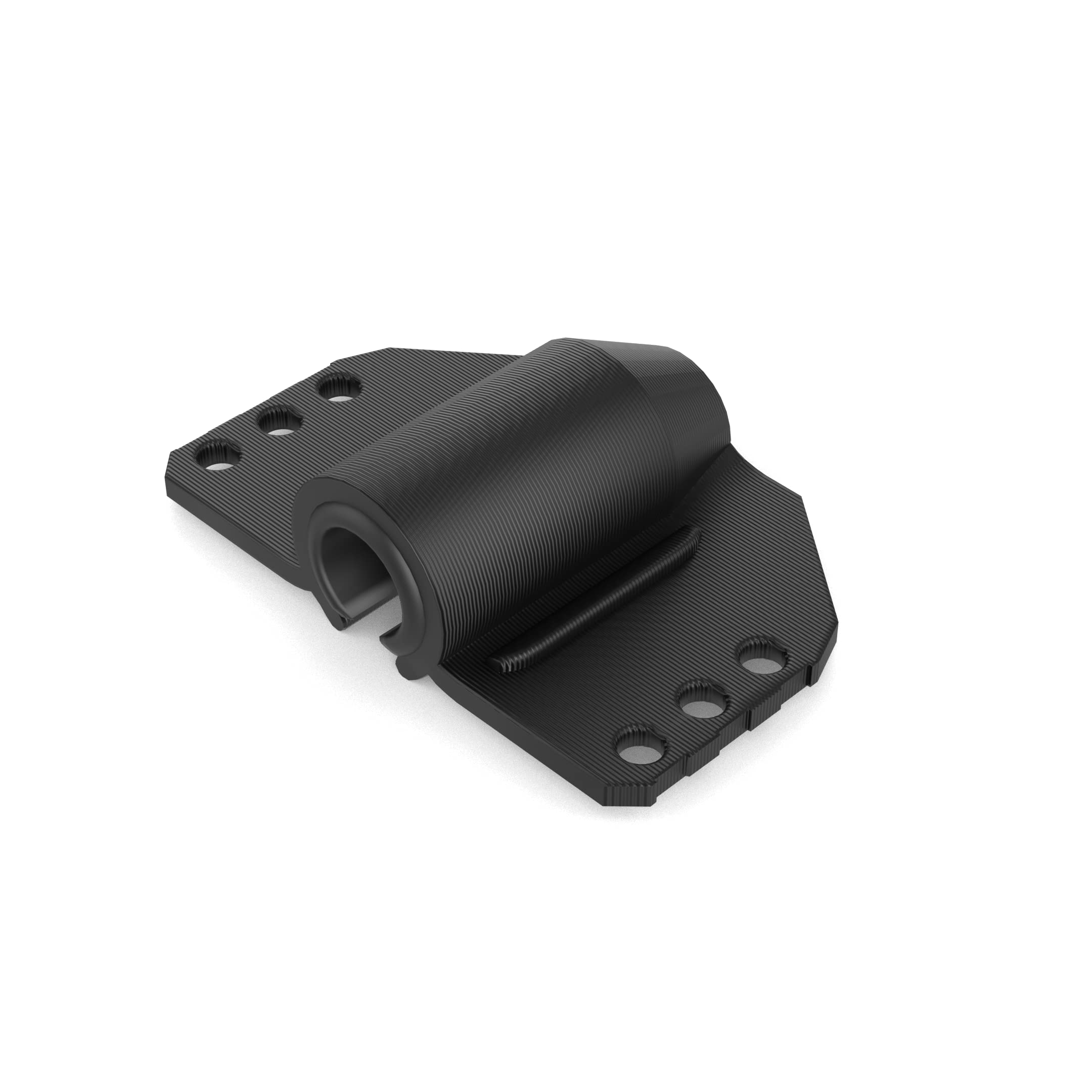 Isolate It Lavalier Microphone Isolation Shield System With Sorbothane (Compatible With Sennheiser Me2, Black/Black)