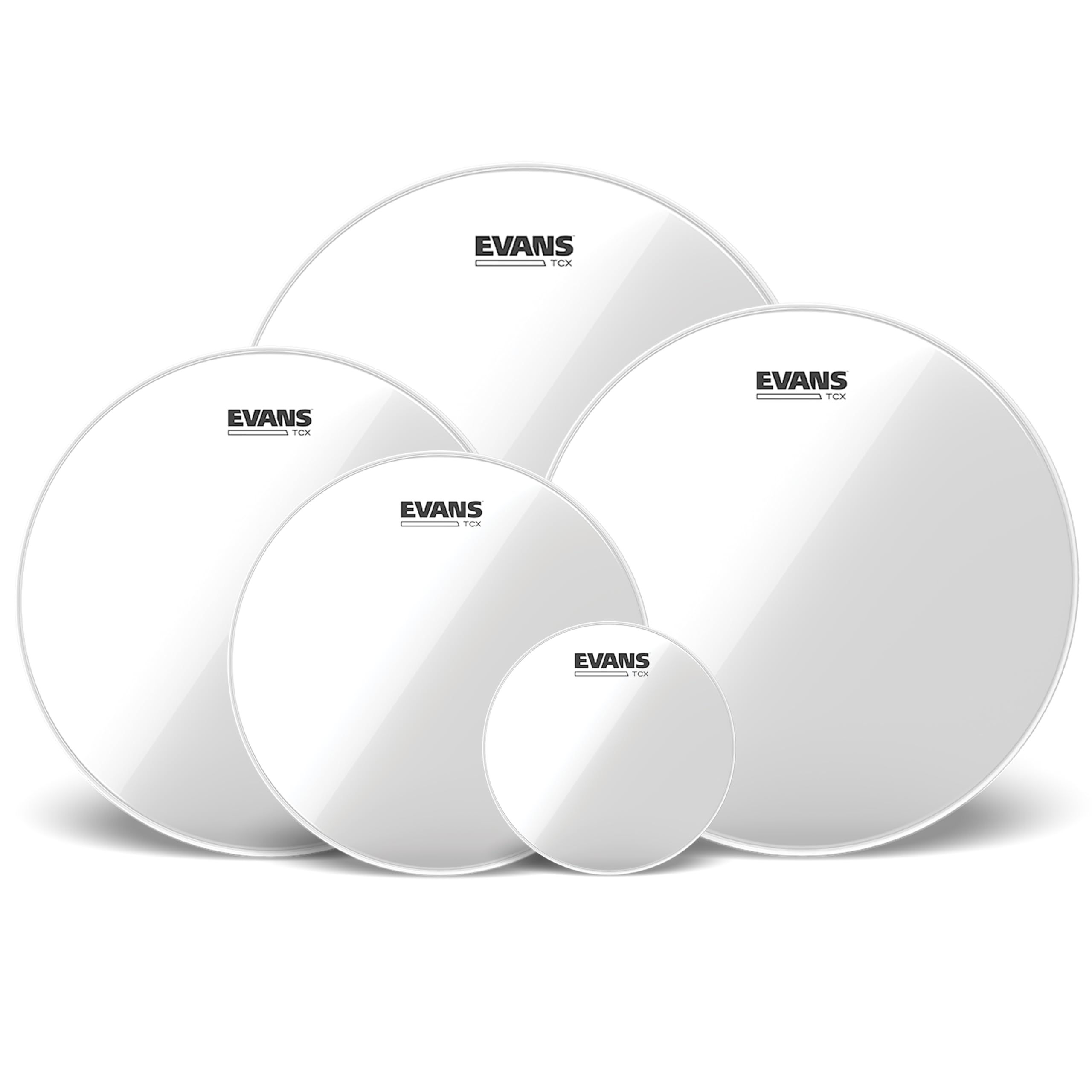 Evans Marching Drum Heads - Marching Tenor Pro Pack (6, 10, 12, 13, 14)