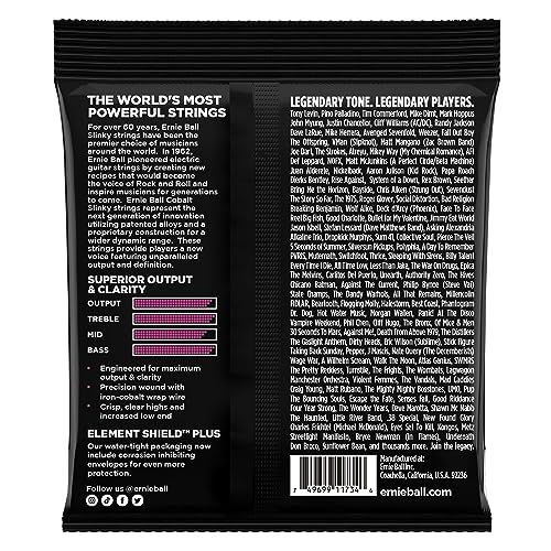 Ernie Ball Super Slinky Cobalt 5-String Electric Bass Strings 40-125 Gauge