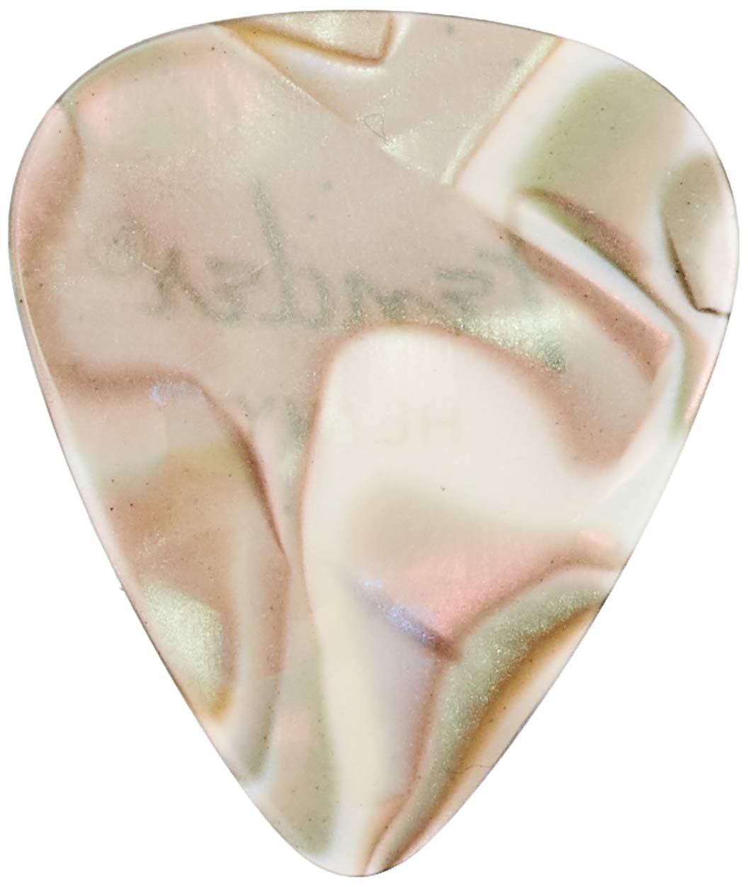 Fender Premium Celluloid Guitar Picks 351 Shape, Guitar Accessories, Abalone, Heavy, 144-Pack