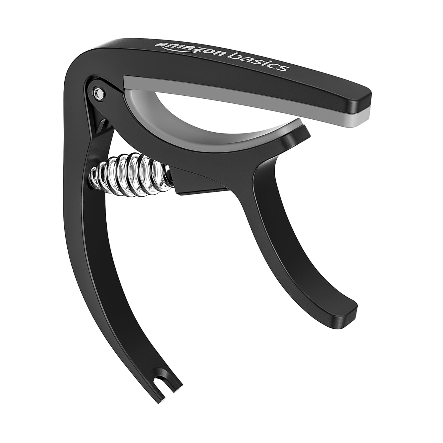Amazon Basics Guitar Capo with Pin Remover | Heavy Duty ABS Material | Versatile Fit | For Acoustic & Electric Guitar, Ukulele a