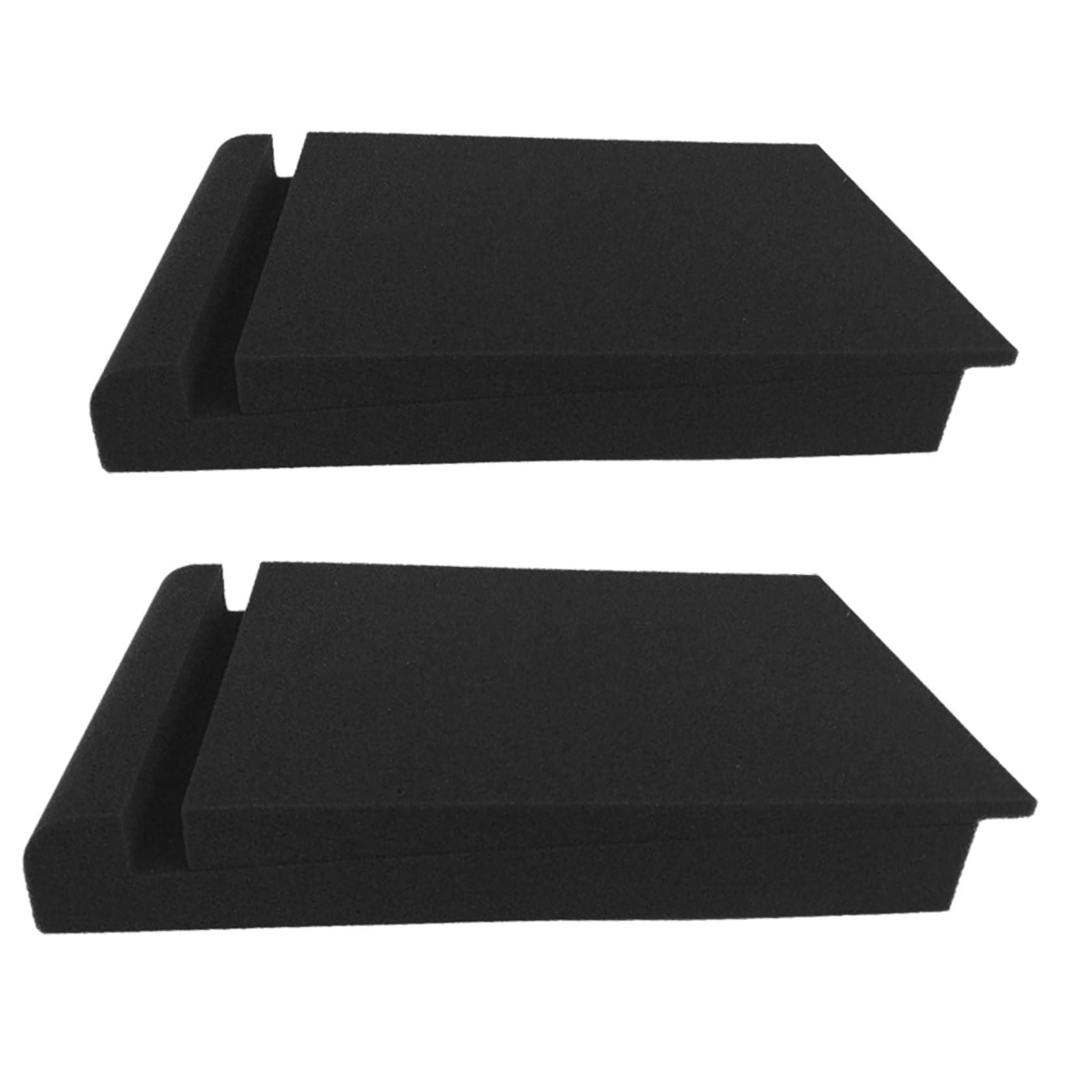 Alasum 2 Sets Speaker Shockproof Cushion Pads 12.99X5.31X1.57In Sound Isolation Anti-Vibration Sponge Pads for Audio Speakers