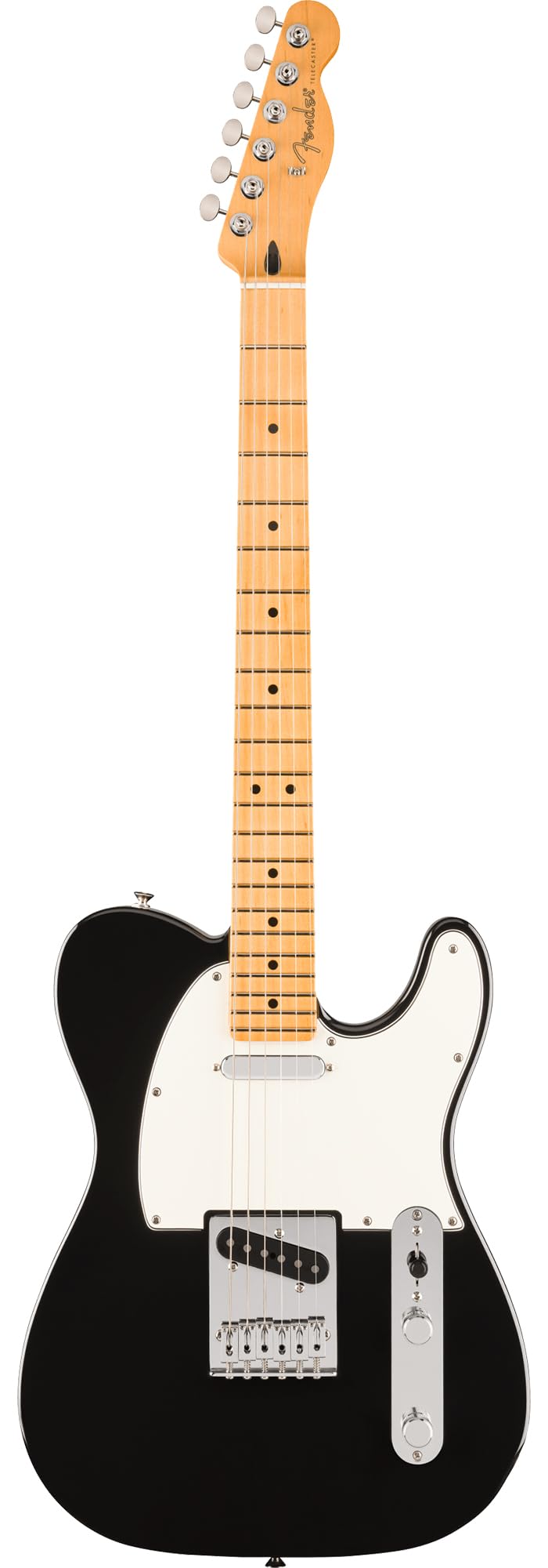 Fender Player II Telecaster - Black Bundle with Gig Bag, Strap, Cable, 3-Pack Picks and Guitar Cleaning Kit