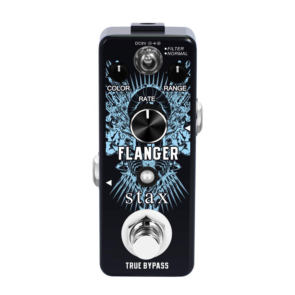 Stax Flanger Guitar Pedal, Classical Vintage Analog Flanger Guitar Effect Pedals, Filter & Normal