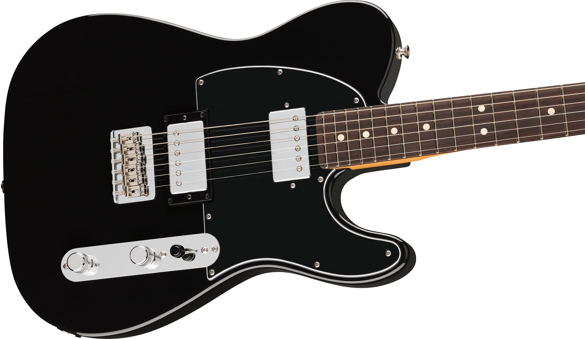 Fender Player II Telecaster HH - Black Bundle with Gig Bag, Strap, Cable, 3-Pack Picks and Guitar Cleaning Kit