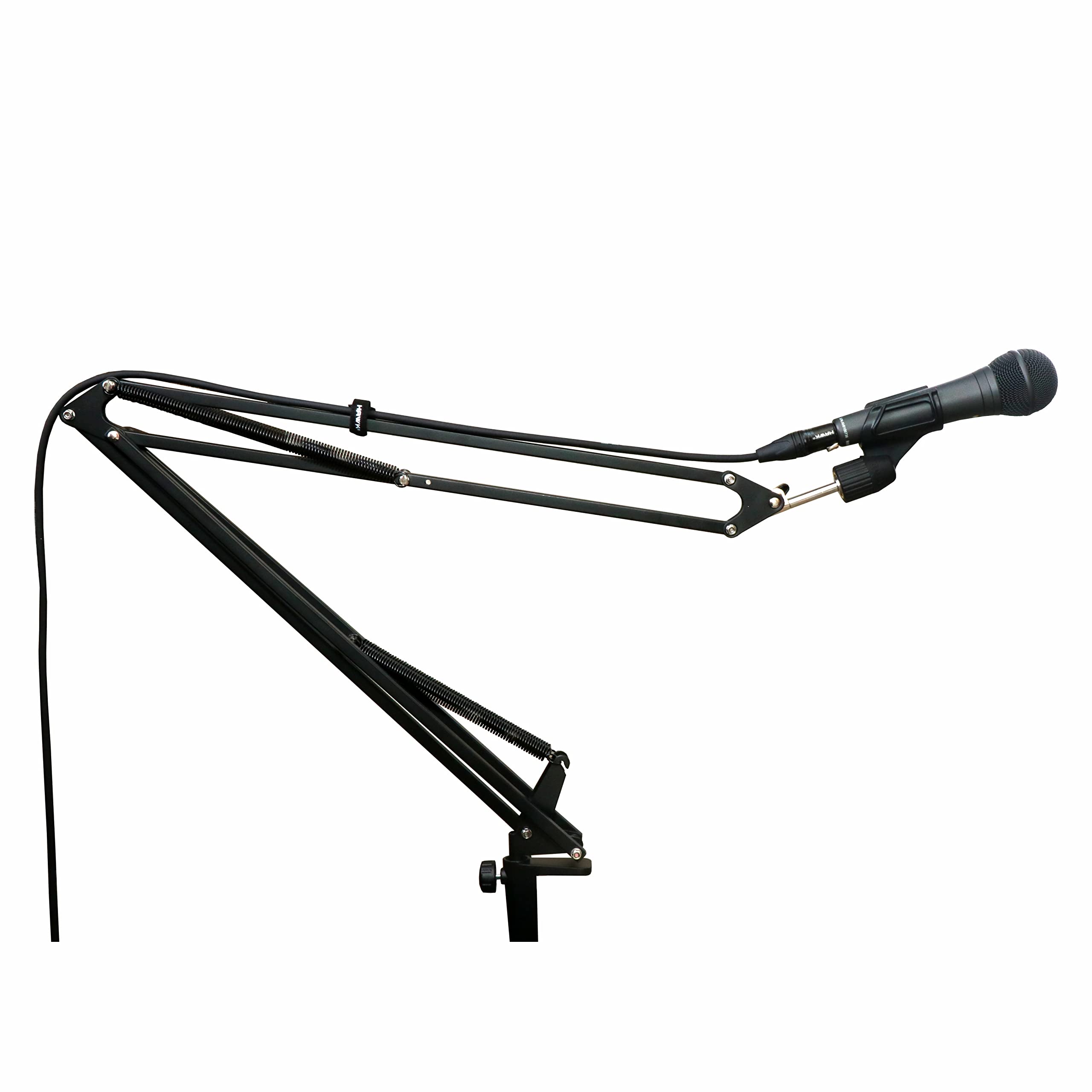 Hawk Proaudio Has01 Professional Recording Microphone Stand Scissor Arm For Dynamic And Condenser Mic (Black)