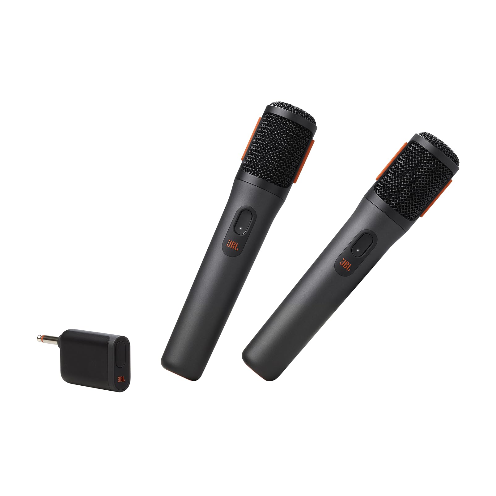JBL PartyBox Wireless Mic - 2X Digital Wireless Microphones, Rechargeable Battery (20hrs - 700mAh), Clear Voice, Crisp Sound, St