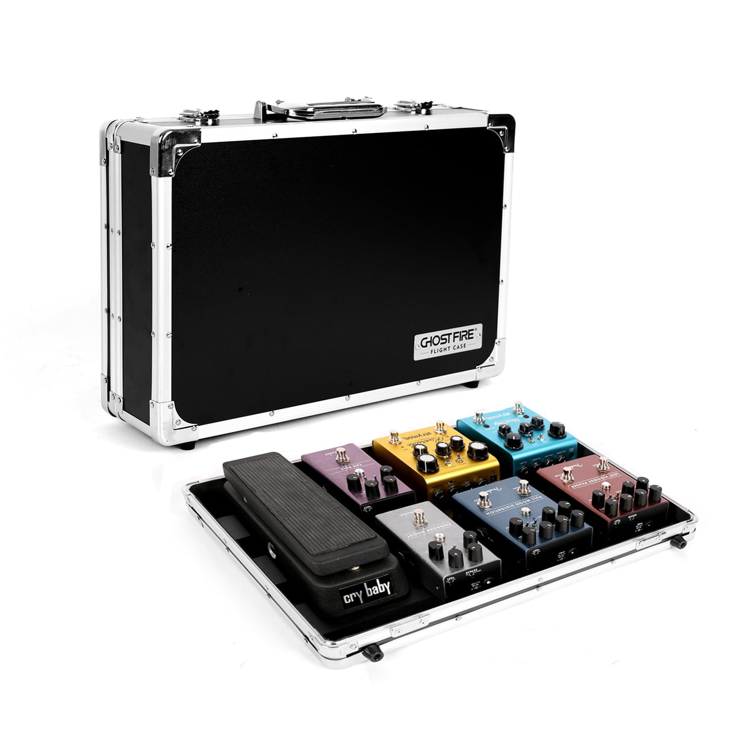 GHOSTFIRE Guitar Multi Effect Pedal Case14x9.8x4.2in