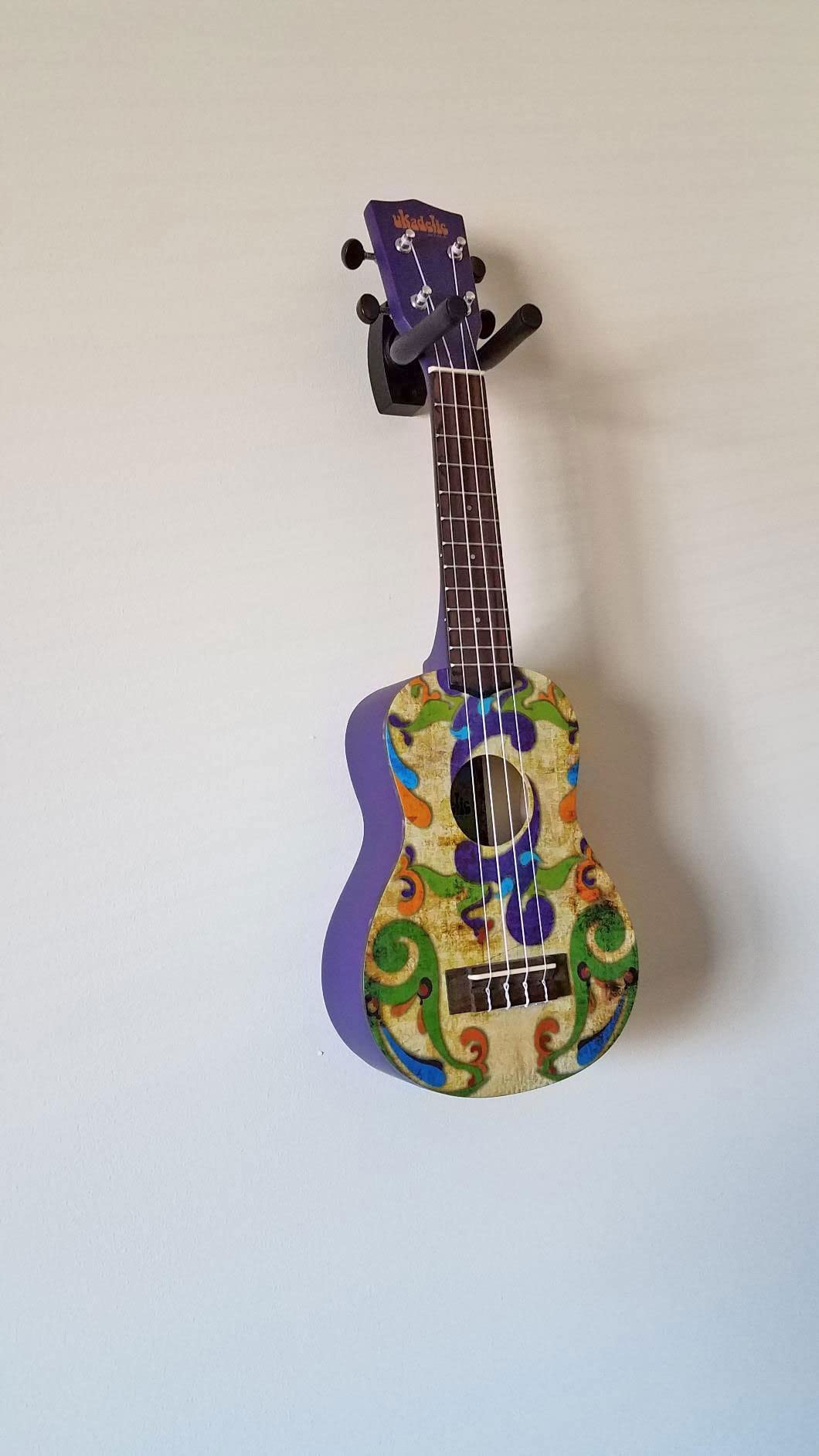 Top Stage 4-PACK Guitar Hangers Stands Hooks Holders Wall Mount