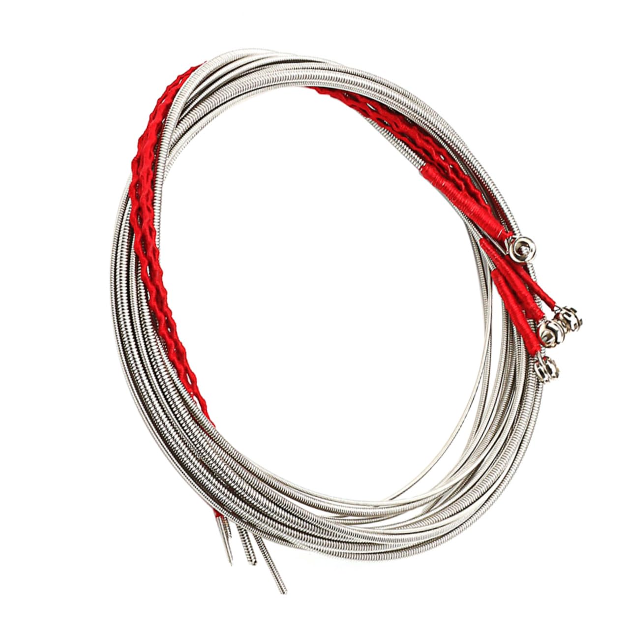 4Pcs Acoustic Bass Strings Set Replacement Strings Bass Guitars Versatile Design For Rock Jazz And More Stylish Look For Every M