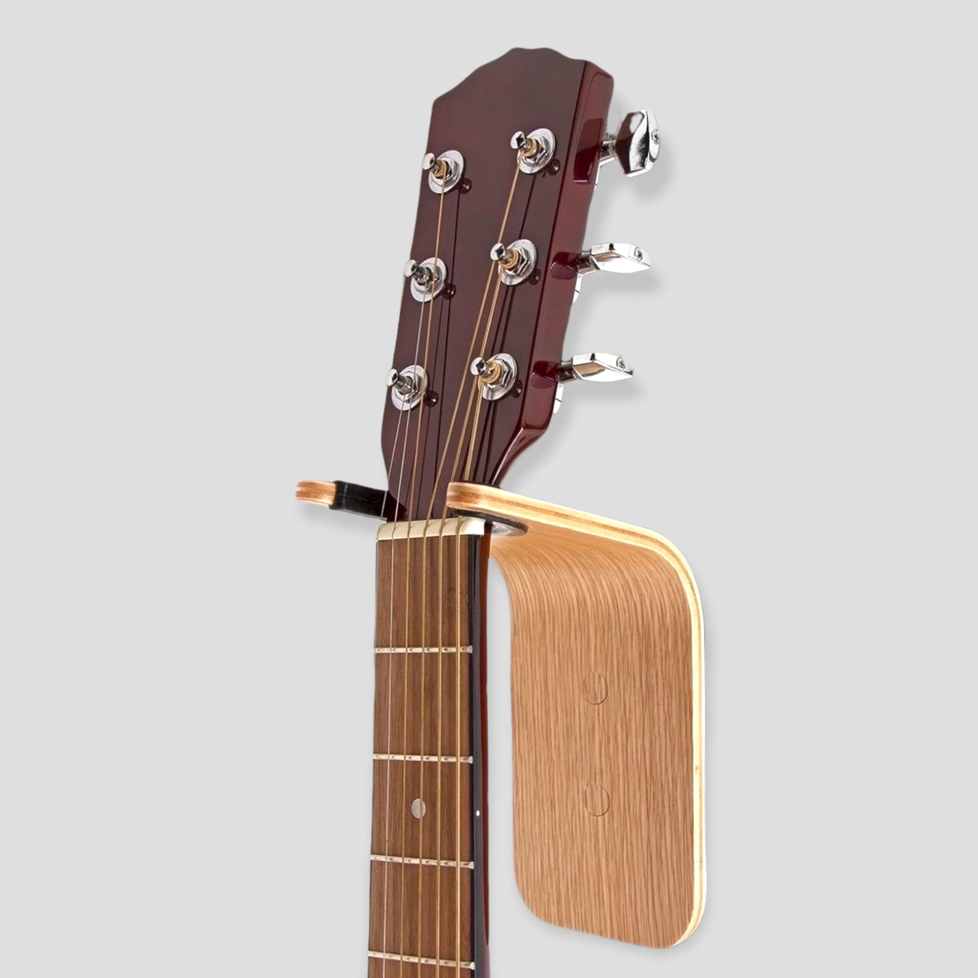 Guitar Wall Hanger Handmade Unique Design Bent Wood Guitar Hanger Wall Mount Guitar Holder Acoustic Guitar Accessories Ukulele W