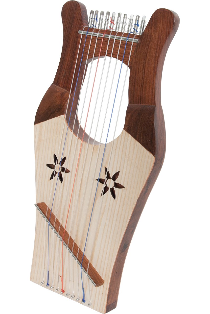 Mid-East Mini Kinnor Harp - Light