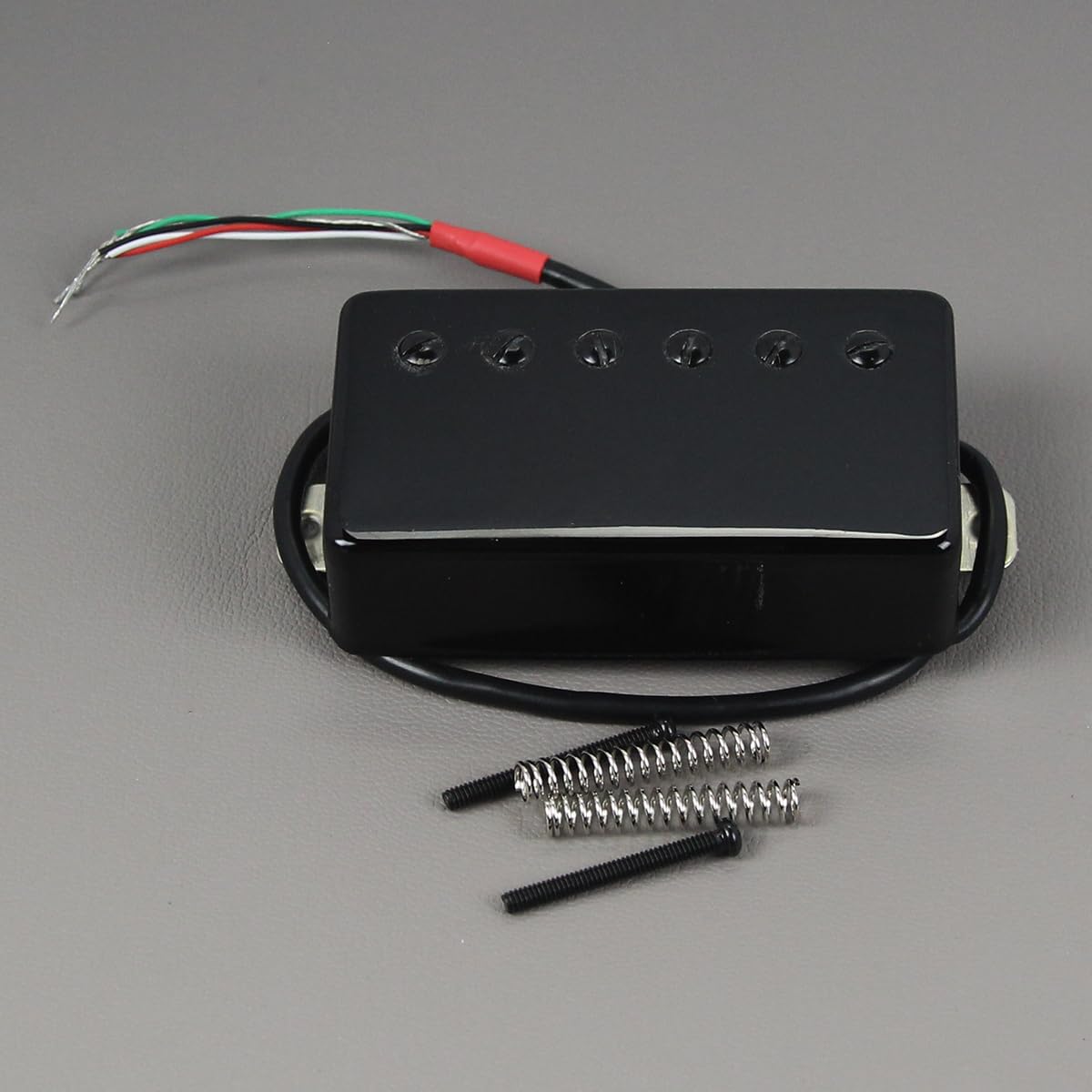 FLEOR Humbucker Pickup Ceramic Guitar Neck Pickup Black Fit LP Style Electric Guitar