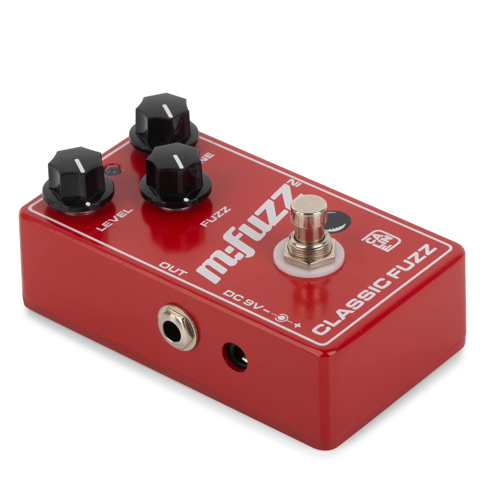 Caline CP-504 Fuzz Guitar Effect Pedal True Bypass Aluminum Alloy Casing M-FUZZ Pedal Red