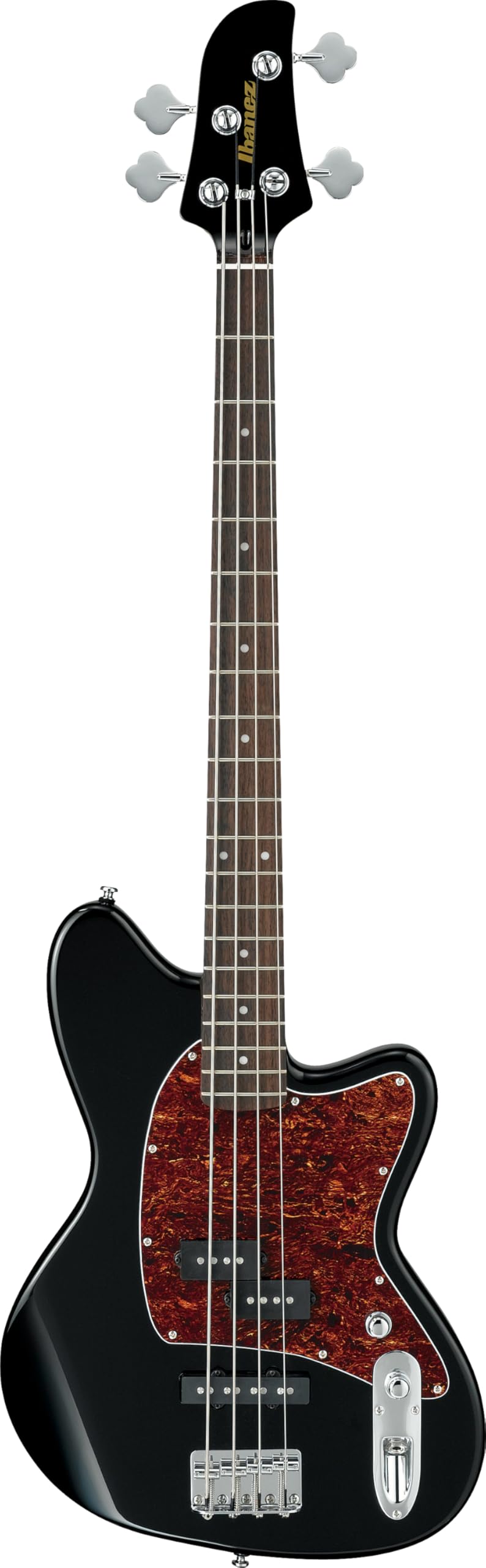 Ibanez Tmb 4 String Bass Guitar, Right, Black (Tmb100Bk)