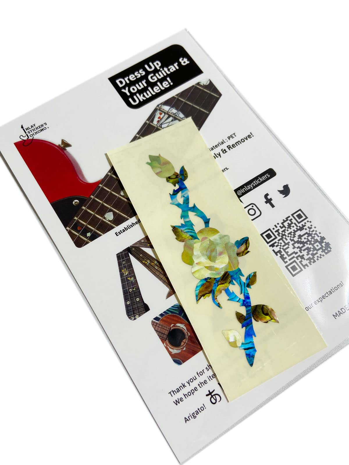 Inlaystickers Sticker/Decal (H-118RV-WT)