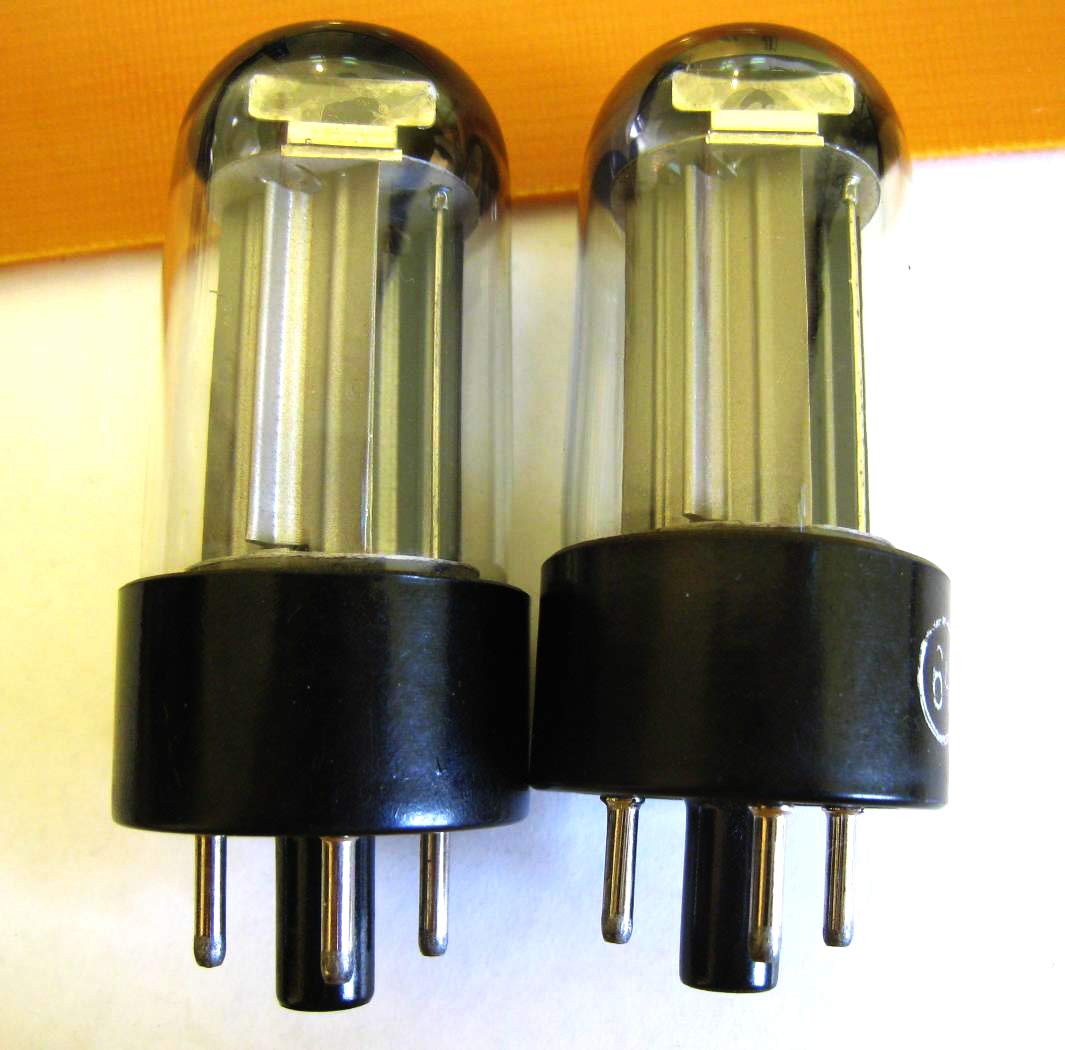 5C4M Tube Double Anode Rectifier Equivalent To The 5Z4 And Cv186 2Pcs Set