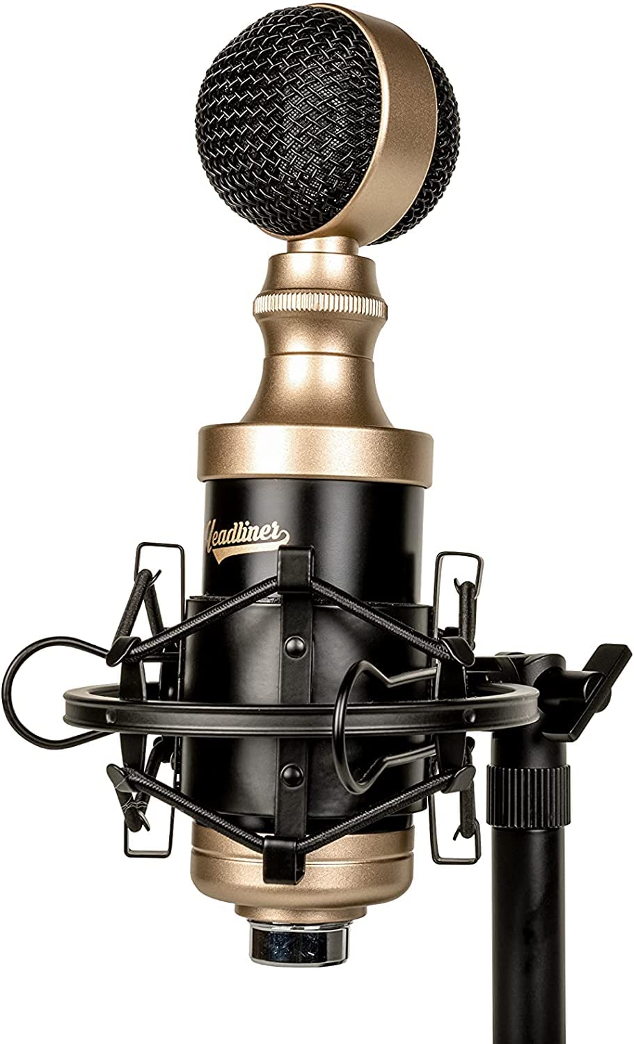 Headliner Los Angeles Starlight Usb Condenser Mic With Desktop Stand And Shock Mount For Mac, Pc, Streaming, Podcasting, Gaming