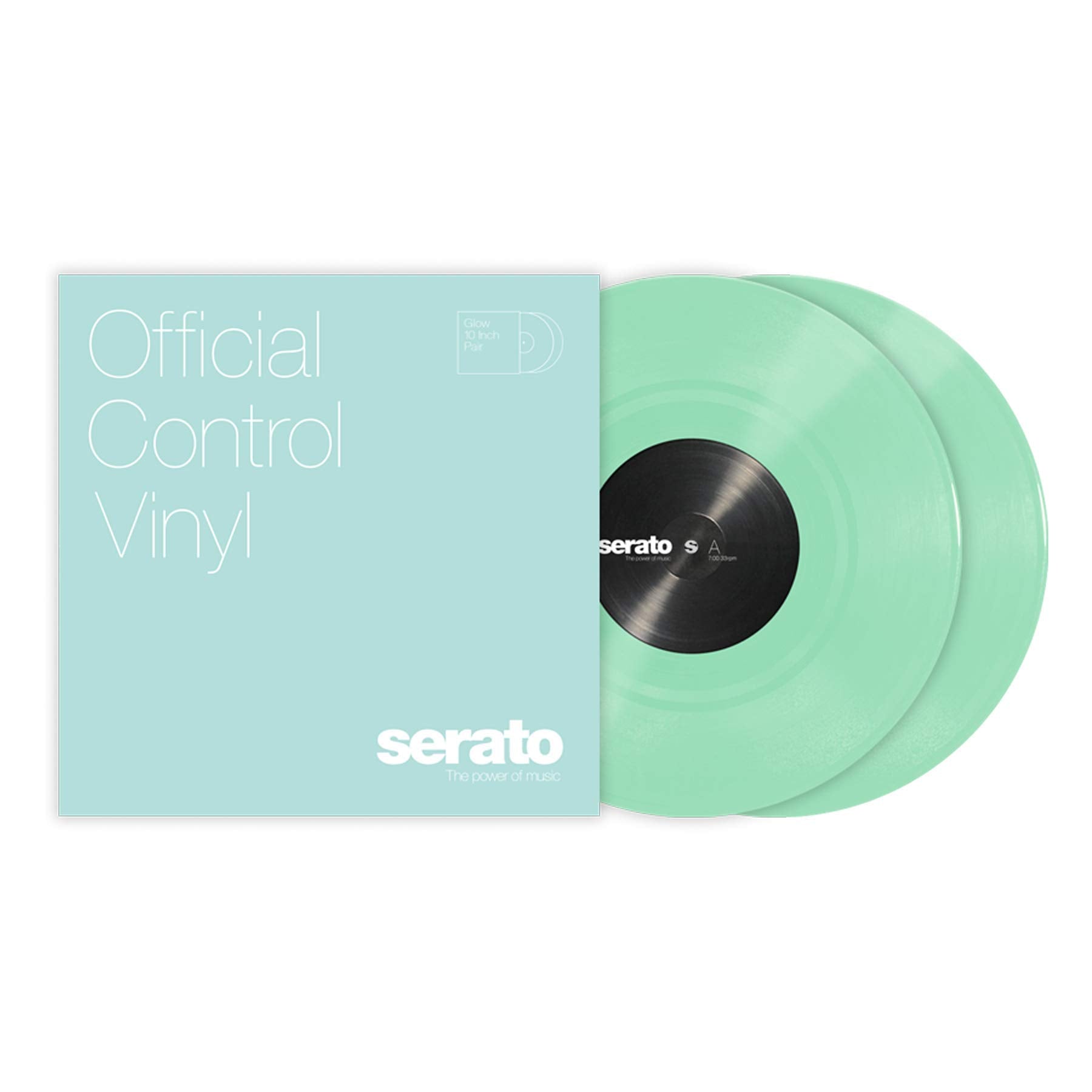 10'' Serato Standard Colors (Pair) Glow In The Dark