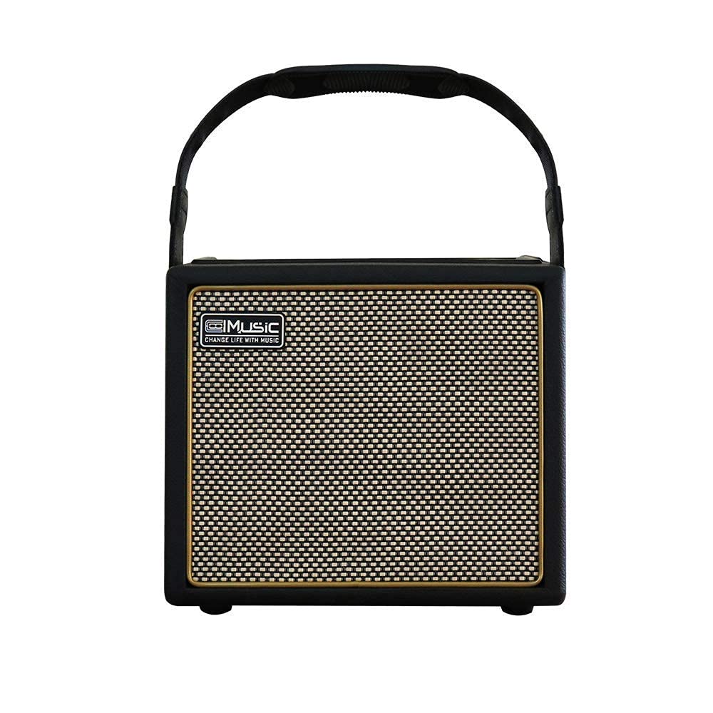 Acoustic Guitar Amplifier, 30 Watt Bluetooth Speaker Rechargeable Portable Acoustic Guitar Amp with Reverb Chorus Effect,3 Input